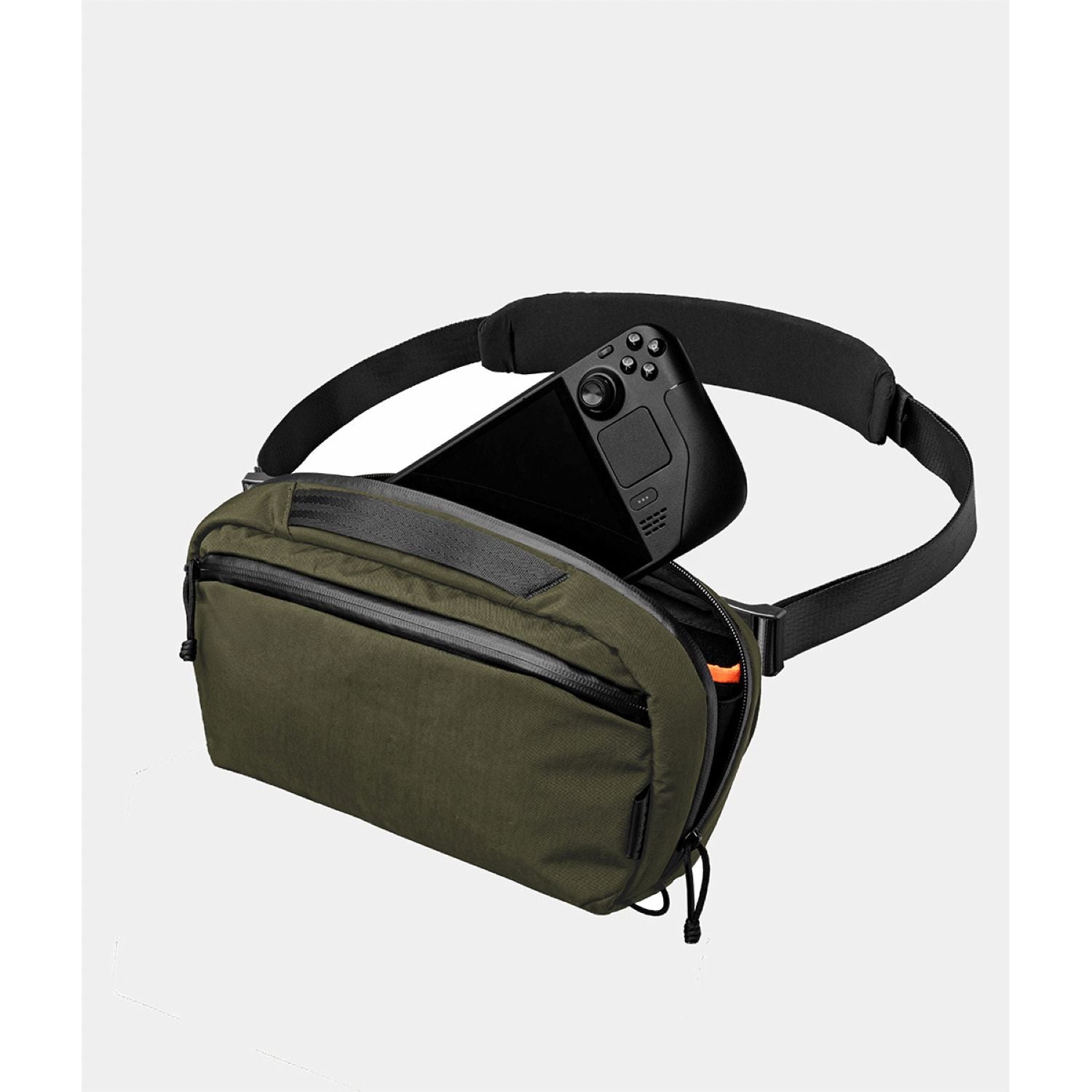 ALPAKA Eclipse Gaming Sling Axoflux 400D Washed Nylon (Green)