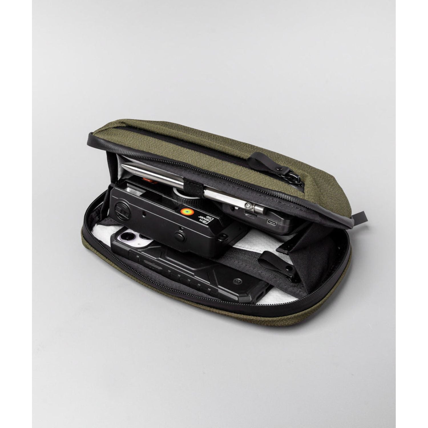 ALPAKA Elements Tech Case Mini Axoflux 600D (Army Green)