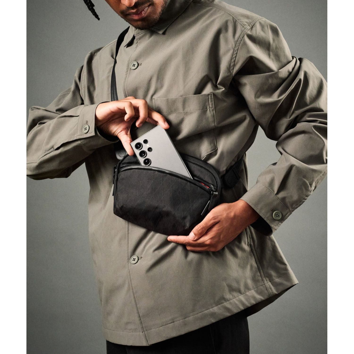 ALPAKA Flight Sling 1L X-Pac VX42 (Black)