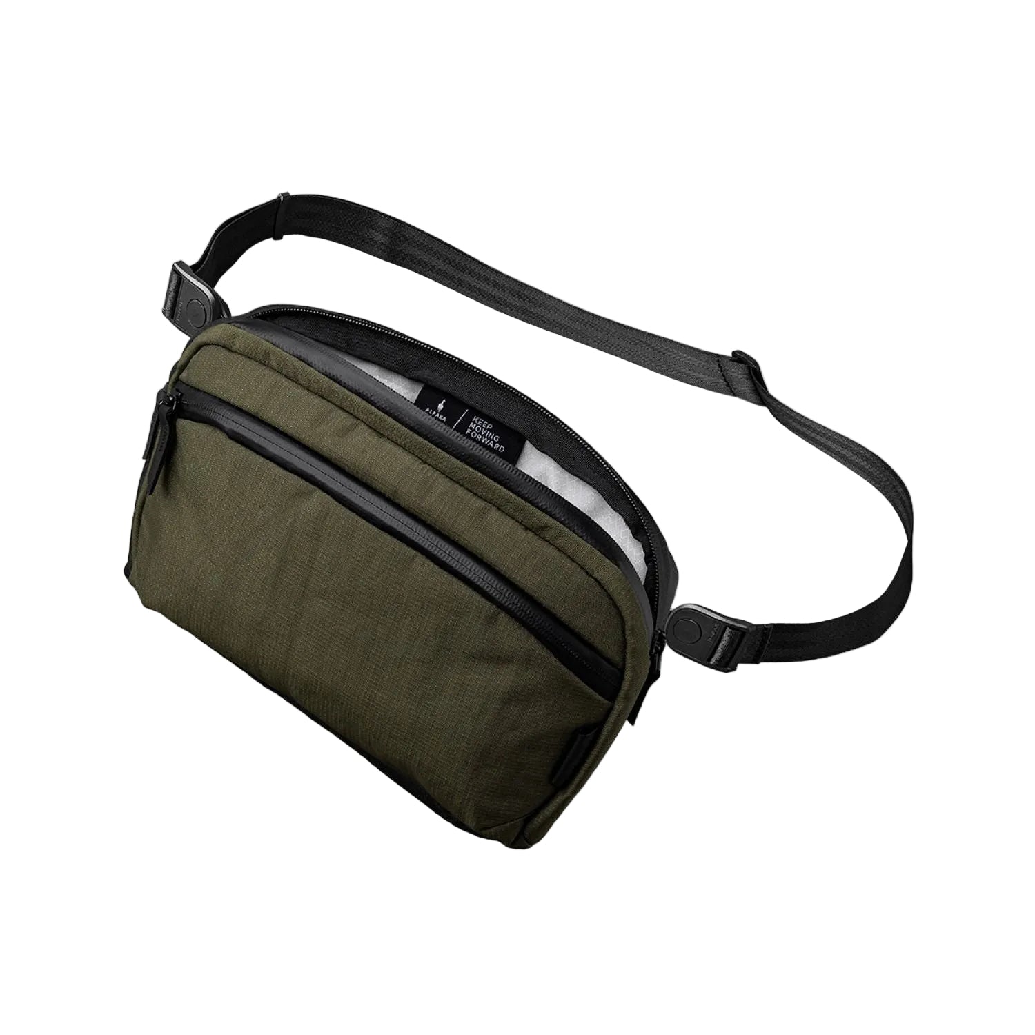 ALPAKA Flight Sling With Grey Lining Axoflux 400D (Green)