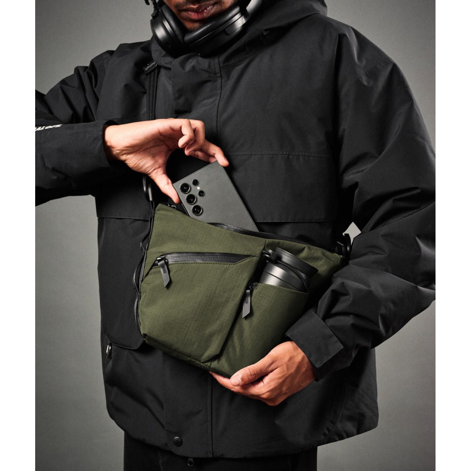 ALPAKA Flow Satchel Mini Axoflux 210D (Green)