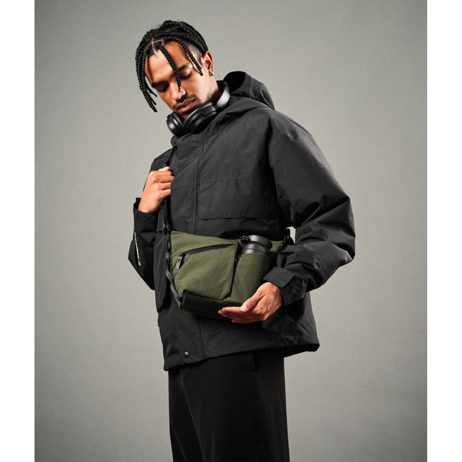 ALPAKA Flow Satchel Mini Axoflux 210D (Green)