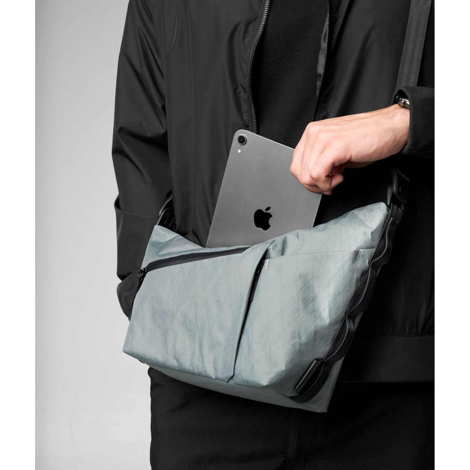 Alpaka Flow Satchel X-Pac VX21 (Slated Grey)