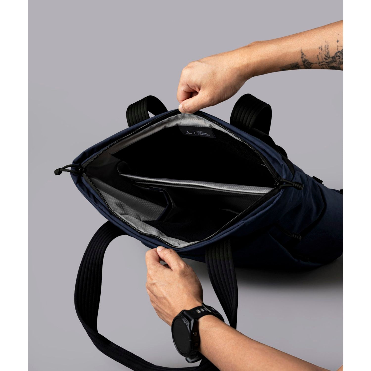 ALPAKA Flow Tote Pack Axoflux 400D (Moonlight Blue)