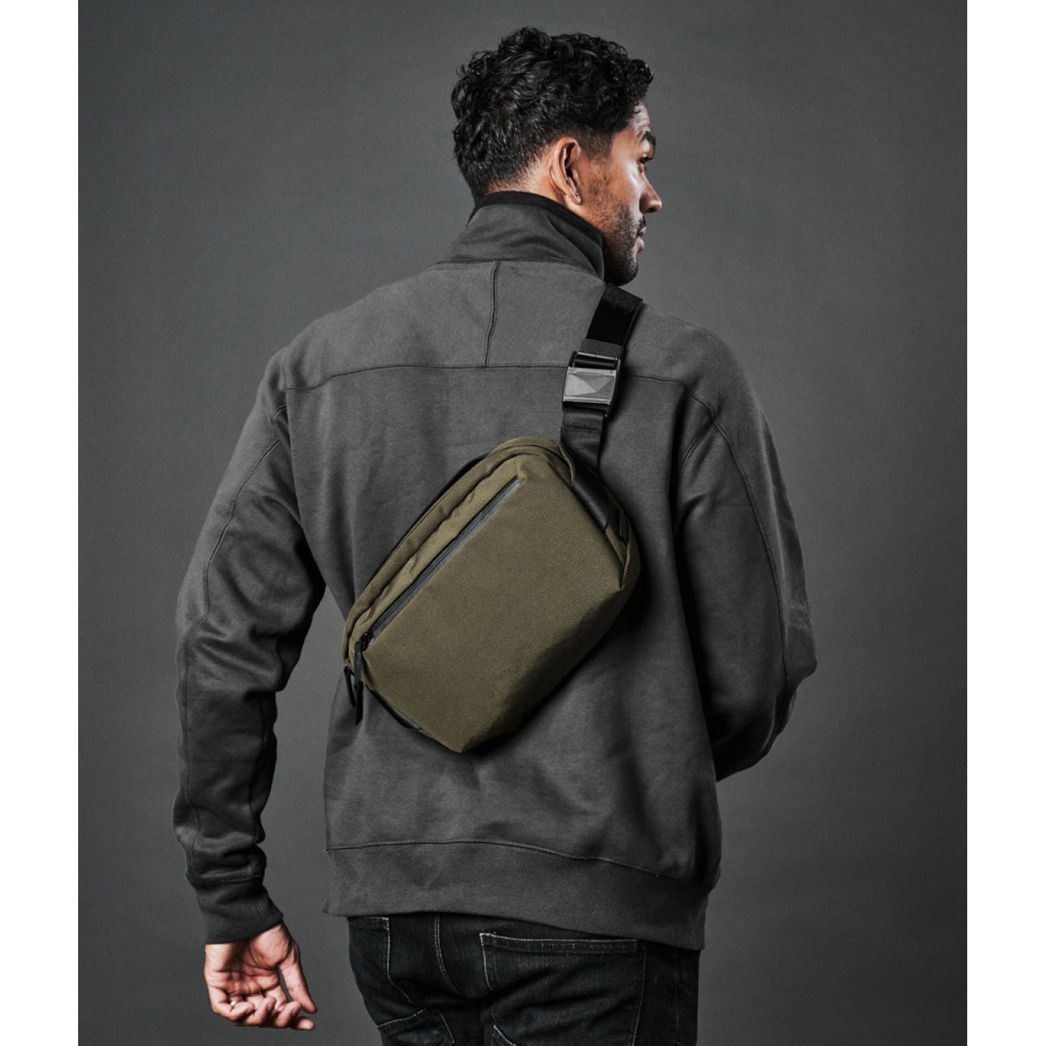 ALPAKA Go Sling Mini V2 (Maglockz Strap Buckle) Axoflux 300D (Army Green)