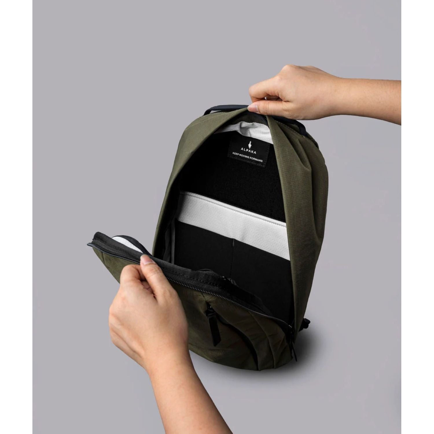 ALPAKA Metro Backpack Axoflux 400D Ripstop Nylon (Green)