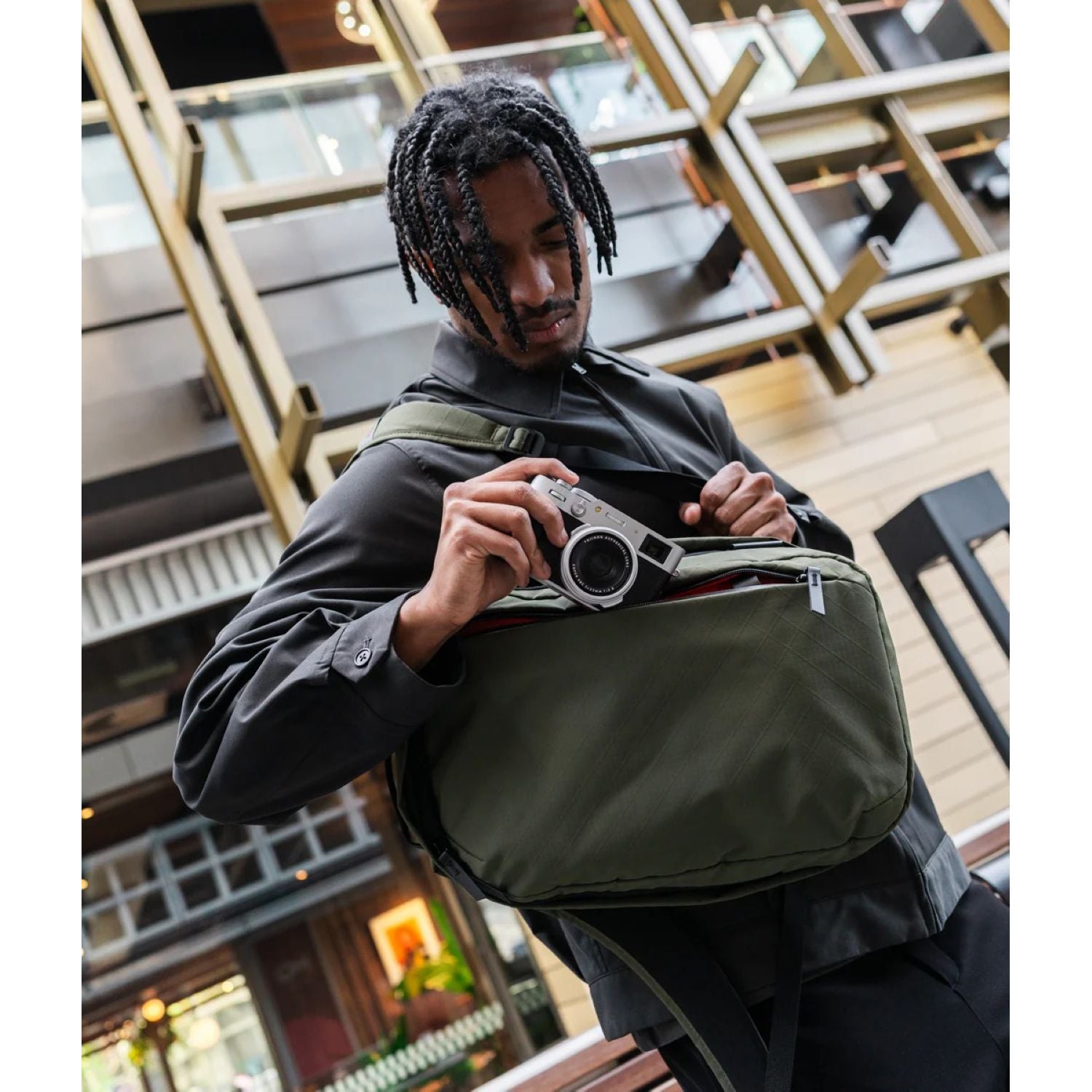 ALPAKA Metro Backpack Axogrid 210D (Army Green)