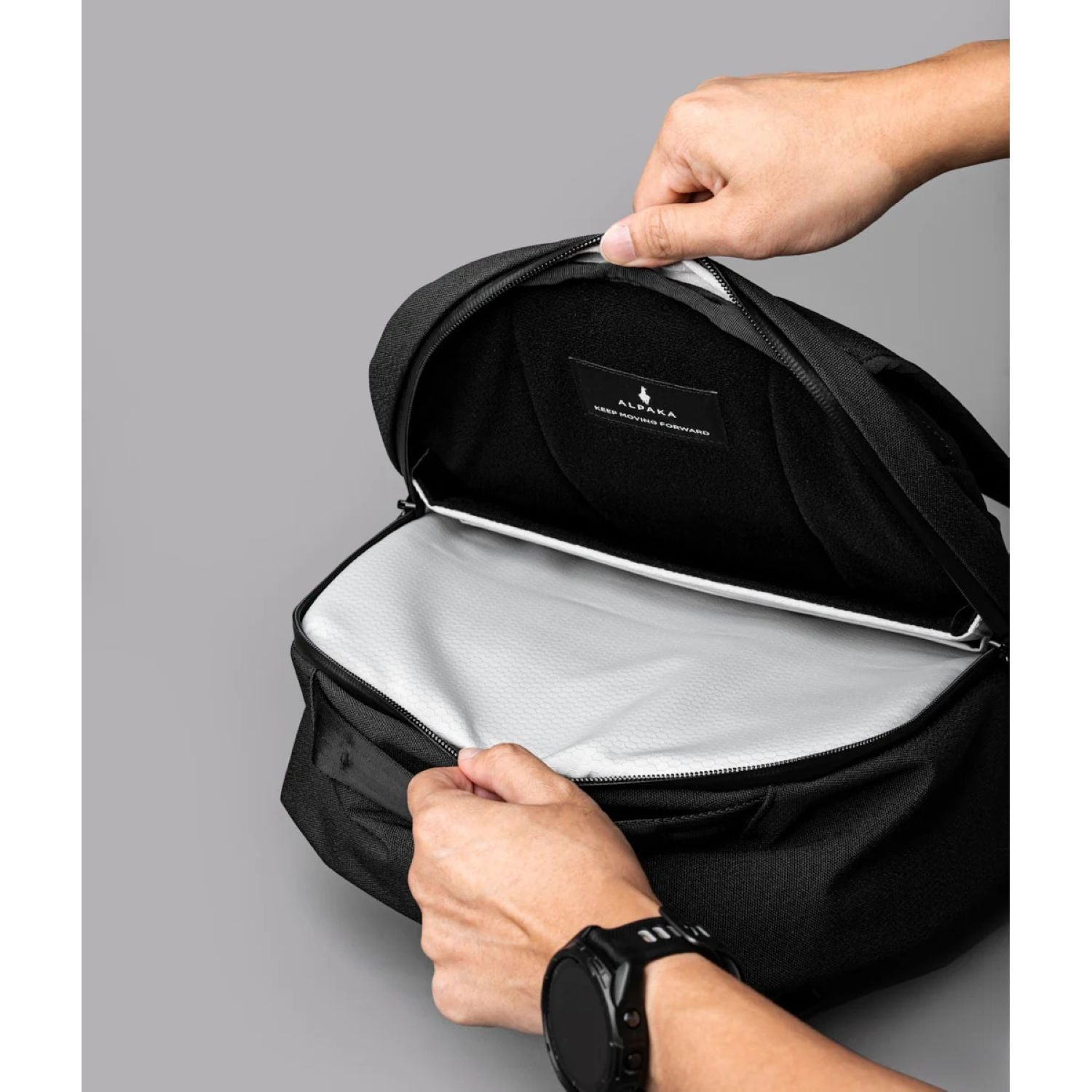 ALPAKA Metro Backpack Pro Axoflux 400D Ripstop Nylon (Black)