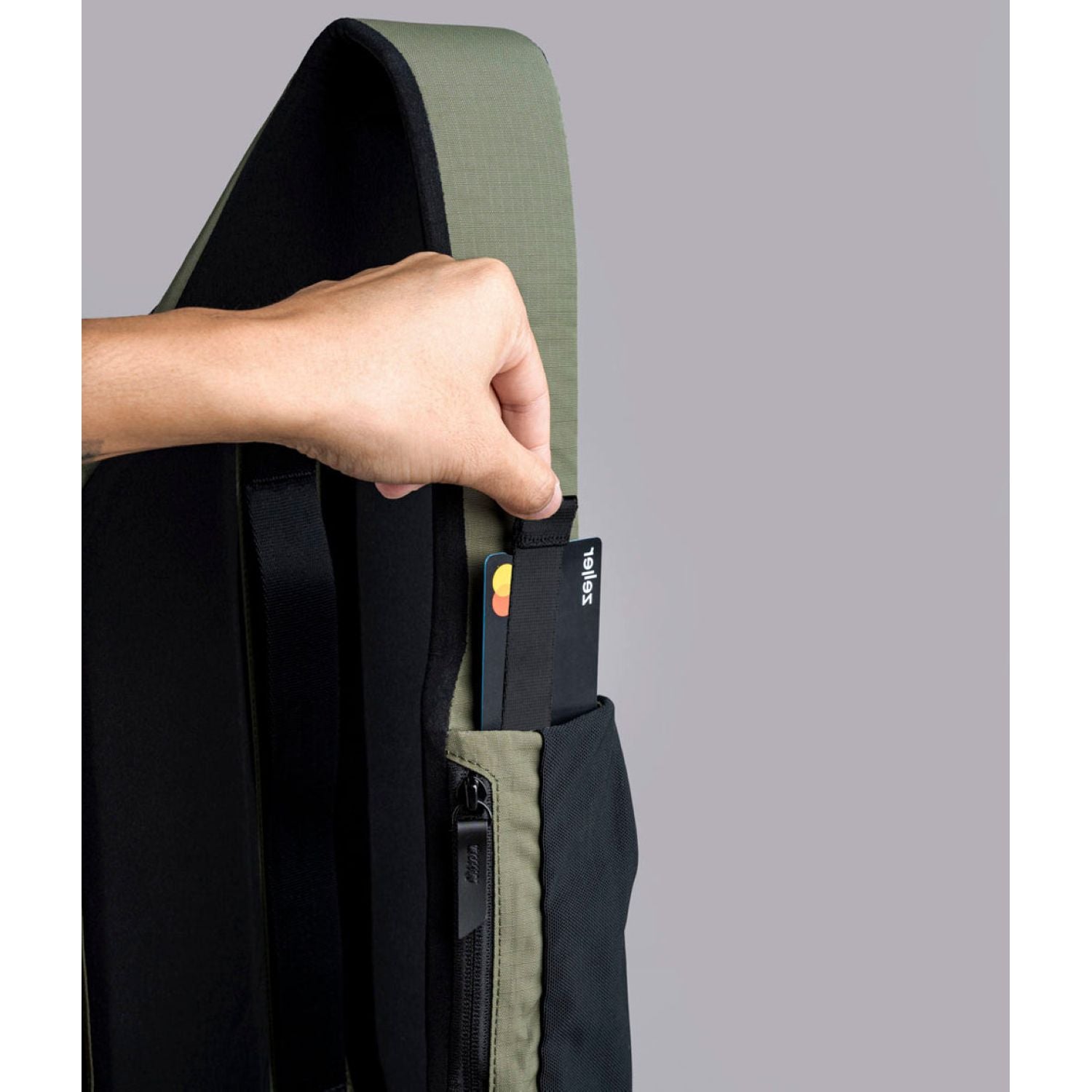 ALPAKA Metro Crossbody Left Shoulder Axoflux 210D (Green)