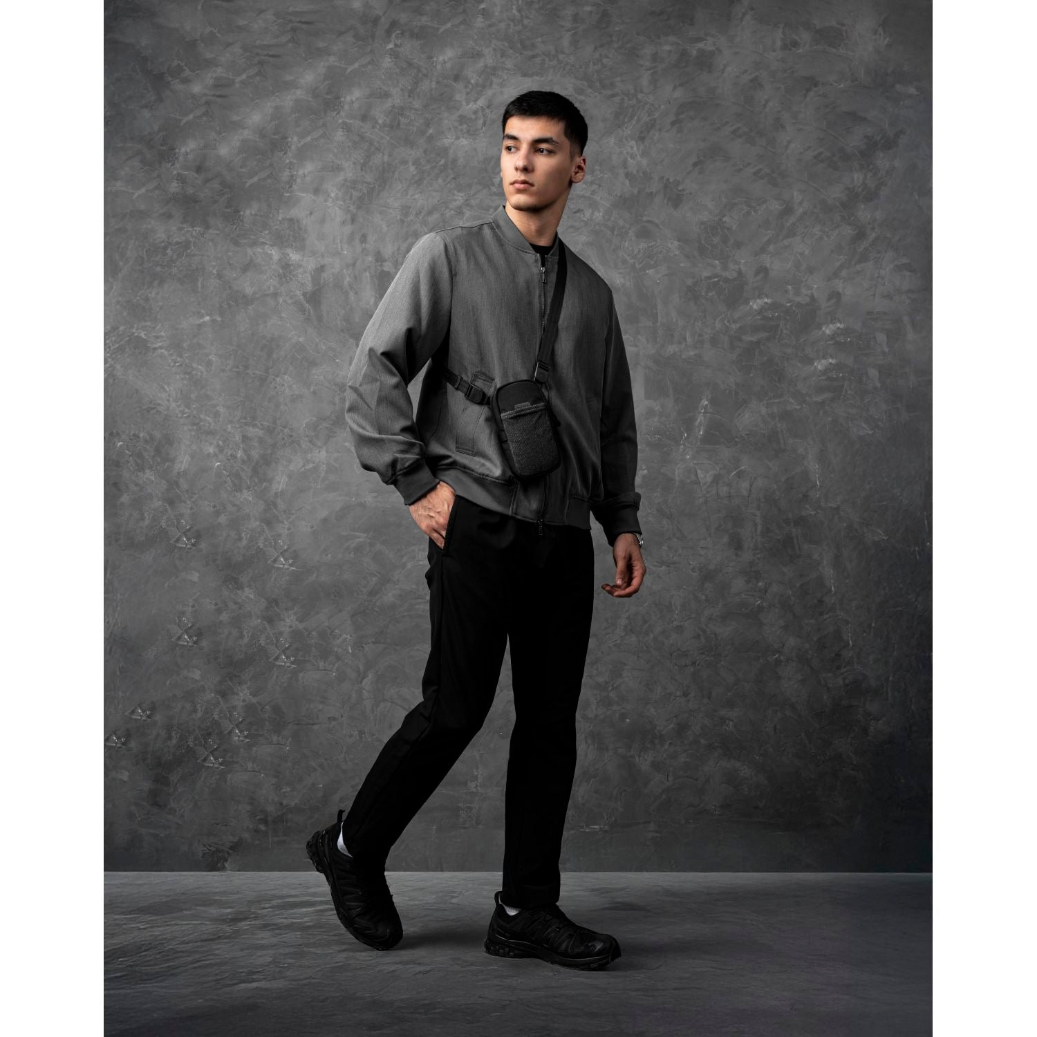 ALPAKA Modular Shoulder Pocket Max Nylon Washed  Axoflux 400D (Black)