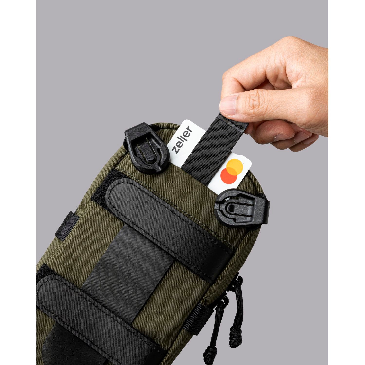 ALPAKA Modular Shoulder Pocket Max Nylon Washed  Axoflux 400D (Green)