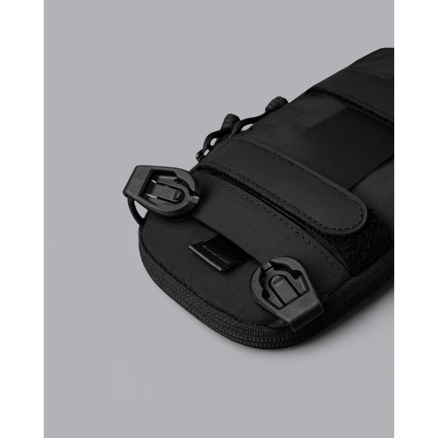 ALPAKA Modular Shoulder Pocket Slim Nylon Washed  Axoflux 400D (Black)