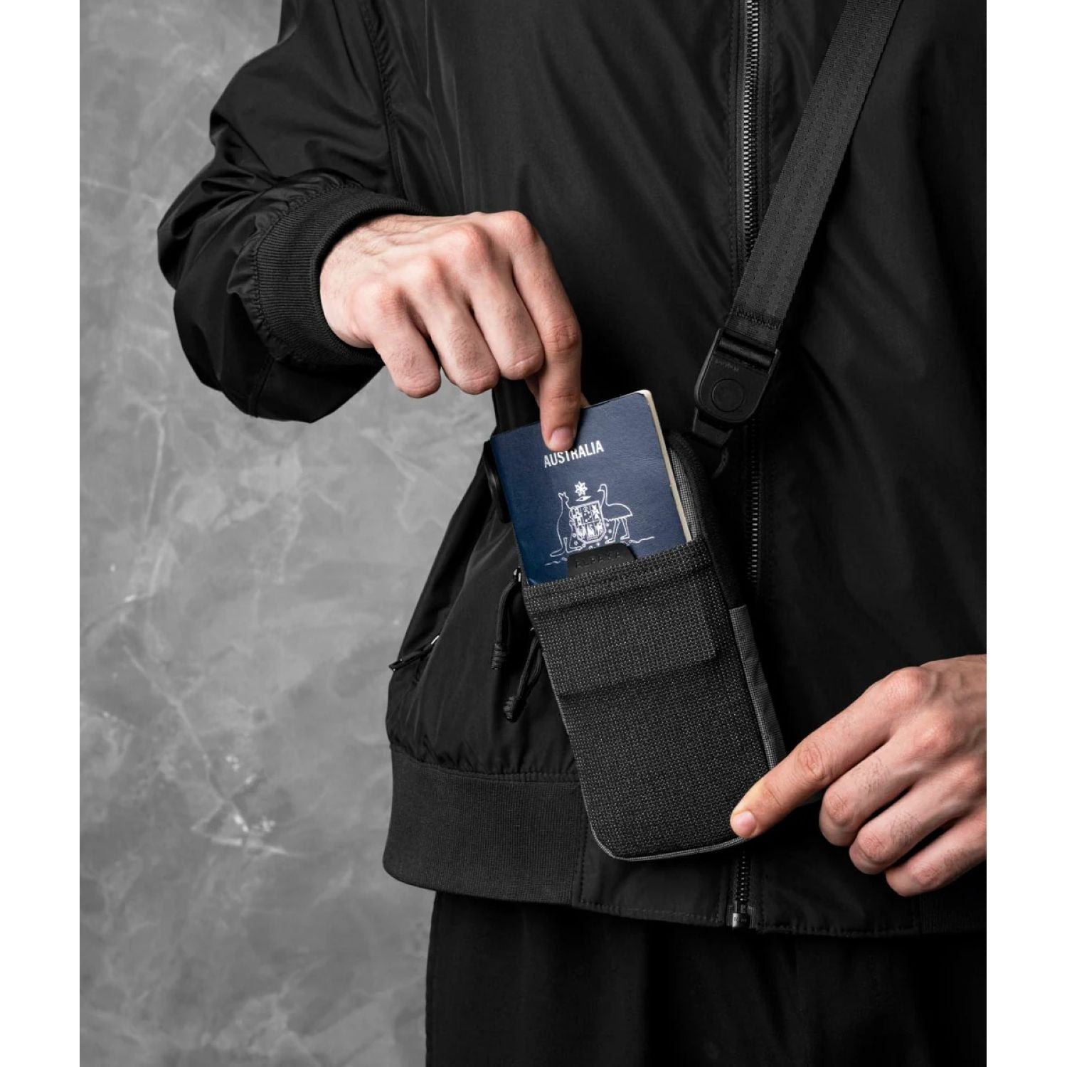 ALPAKA Modular Shoulder Pocket Slim Ultradyne 100D (Grey)