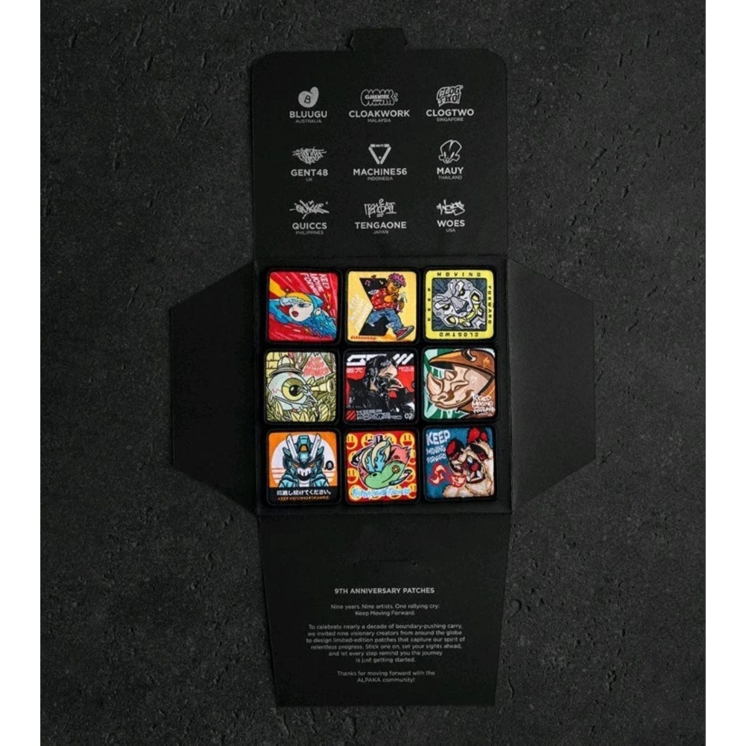ALPAKA Patch Collection 9Th Anniversary Edition (Multi Colours)