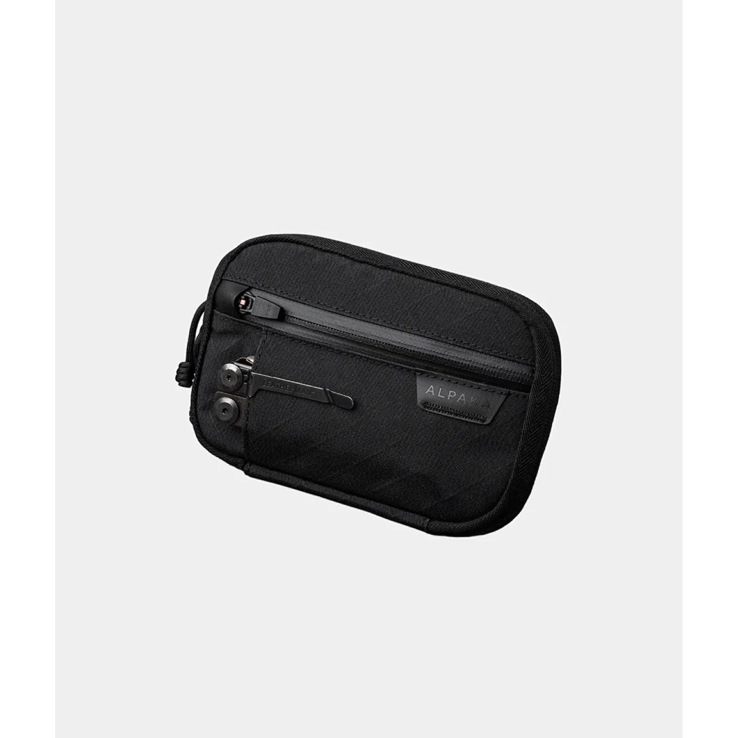 ALPAKA Stash Pouch Axoflux 210D (Black) – The Planet Traveller