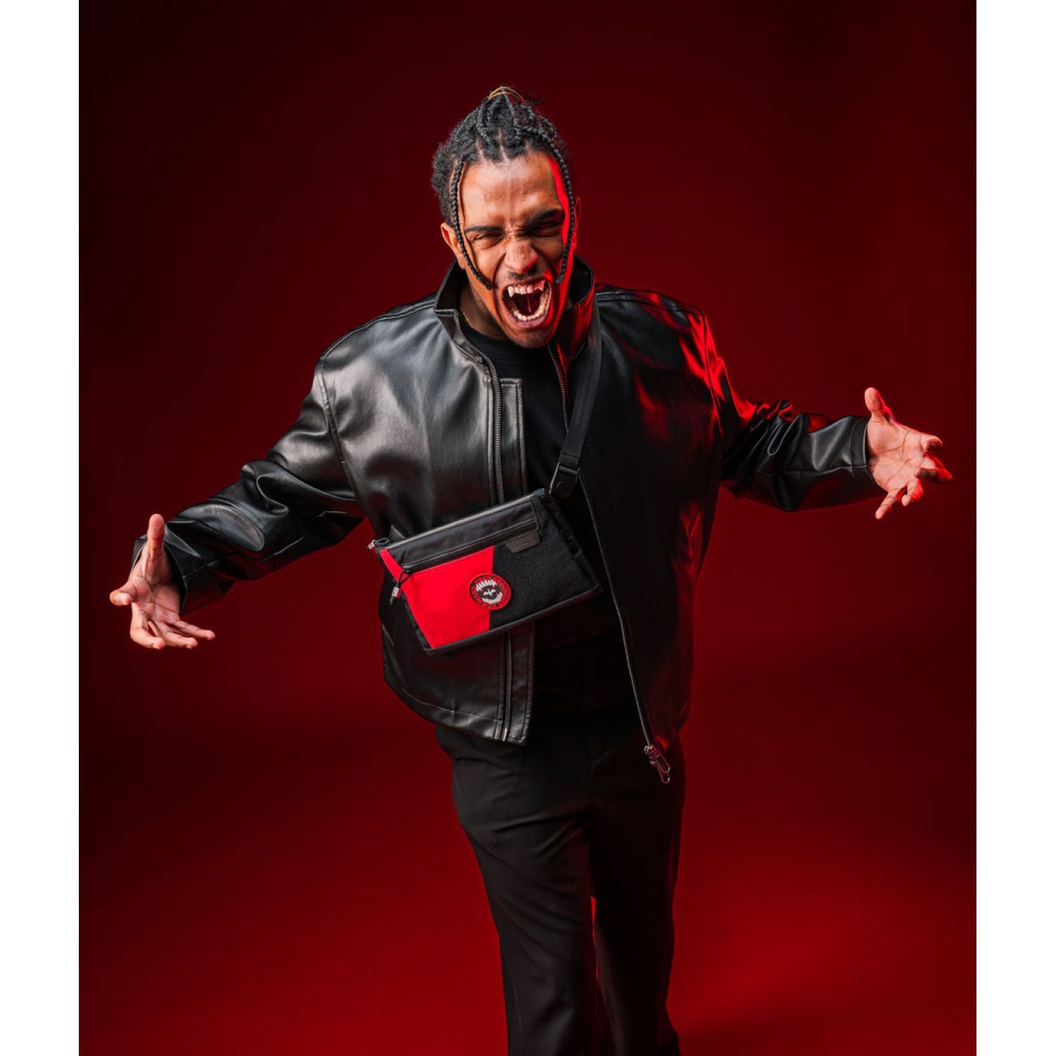 ALPAKA Zip Pouch Max Axoflux 210D - Vampire Edition Black