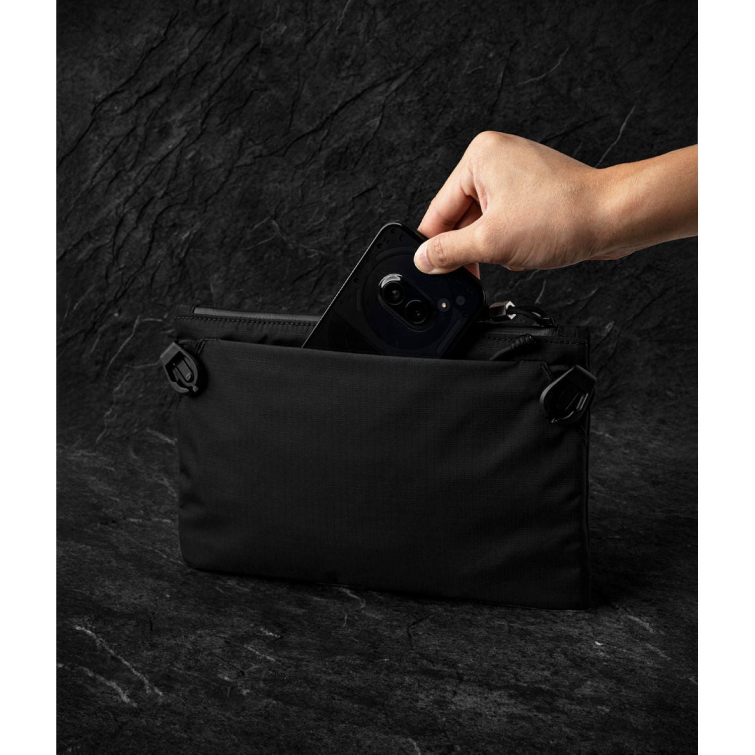 ALPAKA Zip Pouch Max Axoflux 210D - Vampire Edition Black
