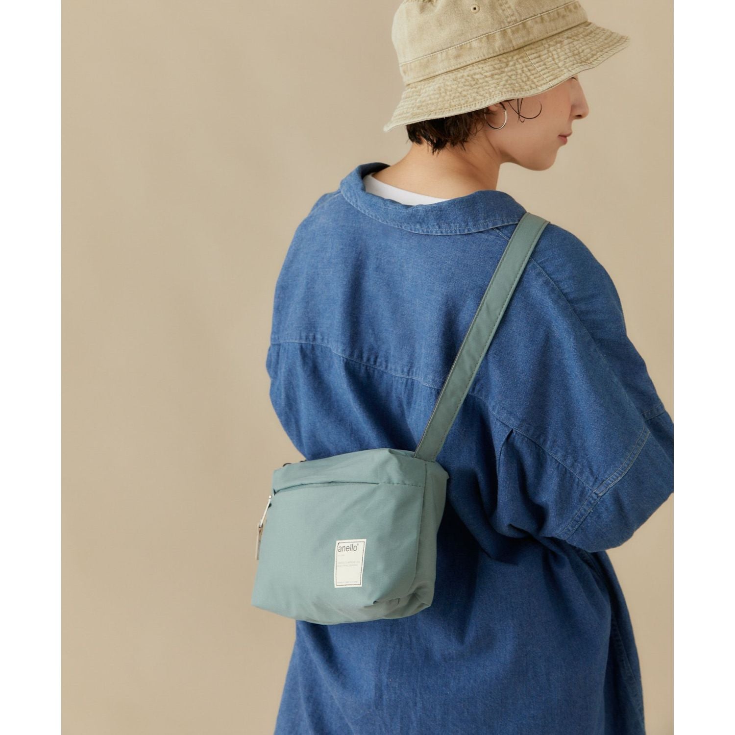 Anello Circle Mini Shoulder Bag (Lavender)