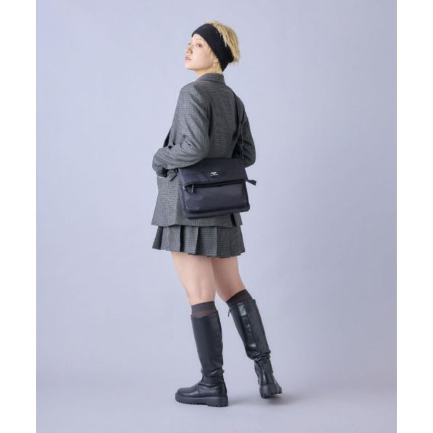 Anello Cosmic Shoulder Bag (Navy)