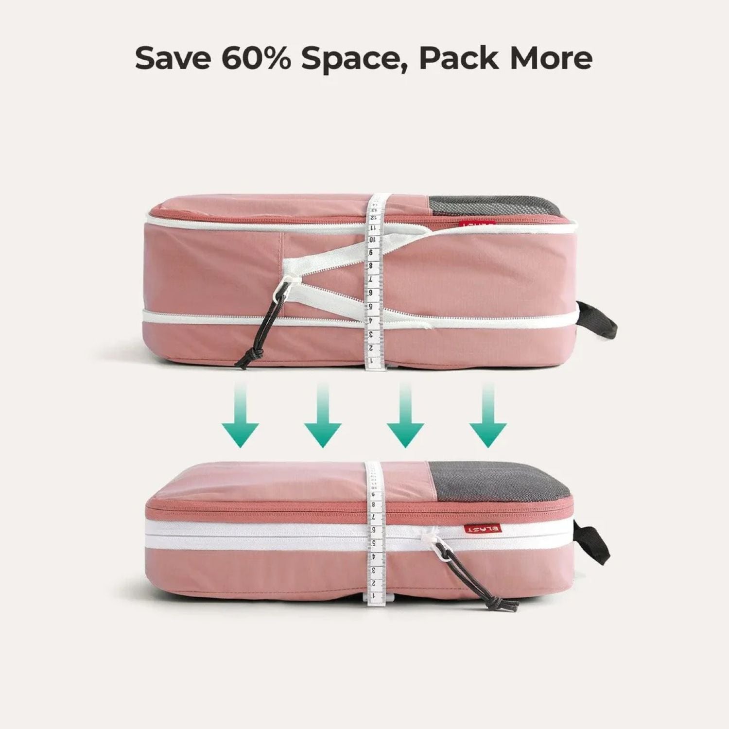 Bagsmart Blast 6-In-1 Compression Packing Cubes (Rose Dawn)