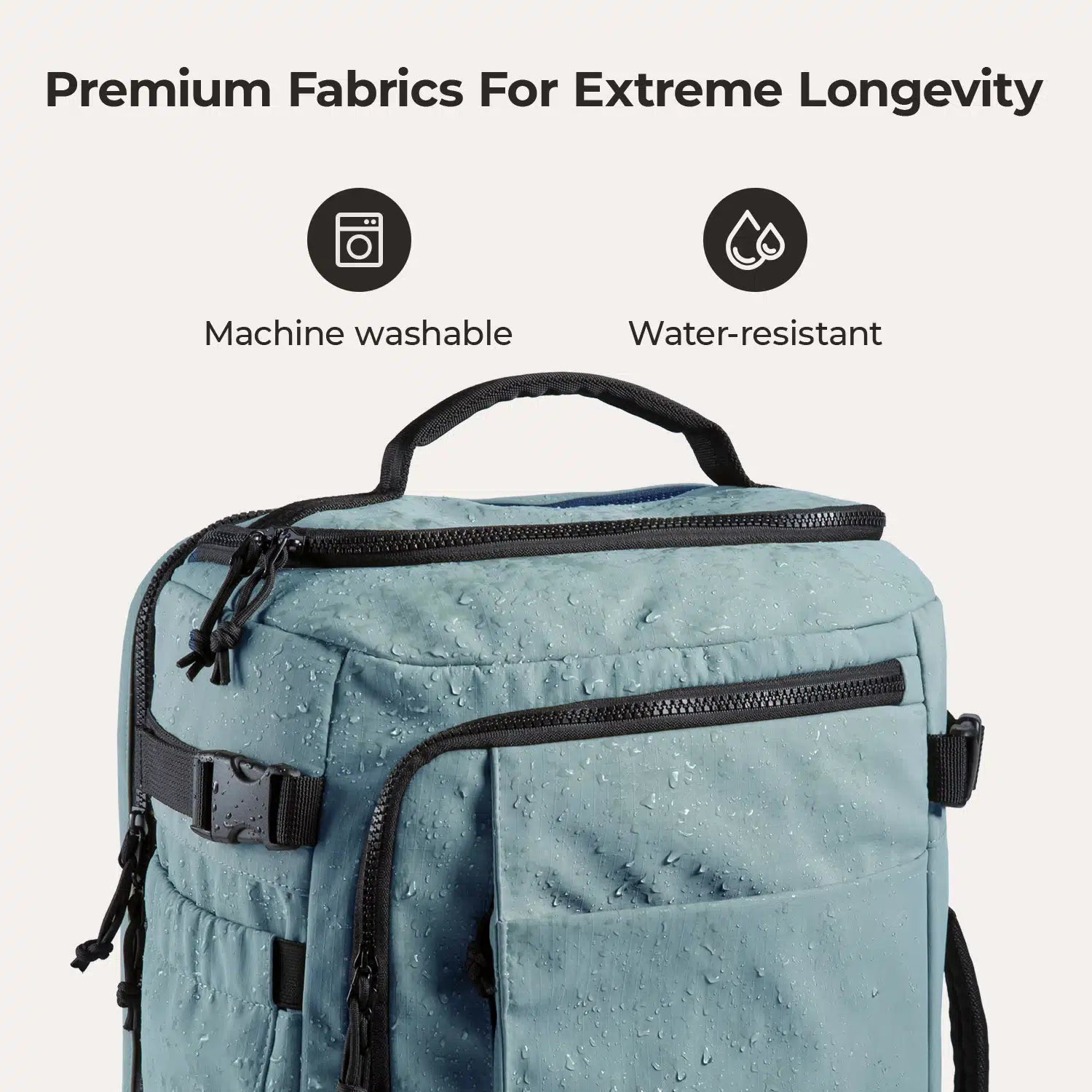 Bagsmart Blast Quick Access Carry On Travel Backpack Extended 38L (Arona)