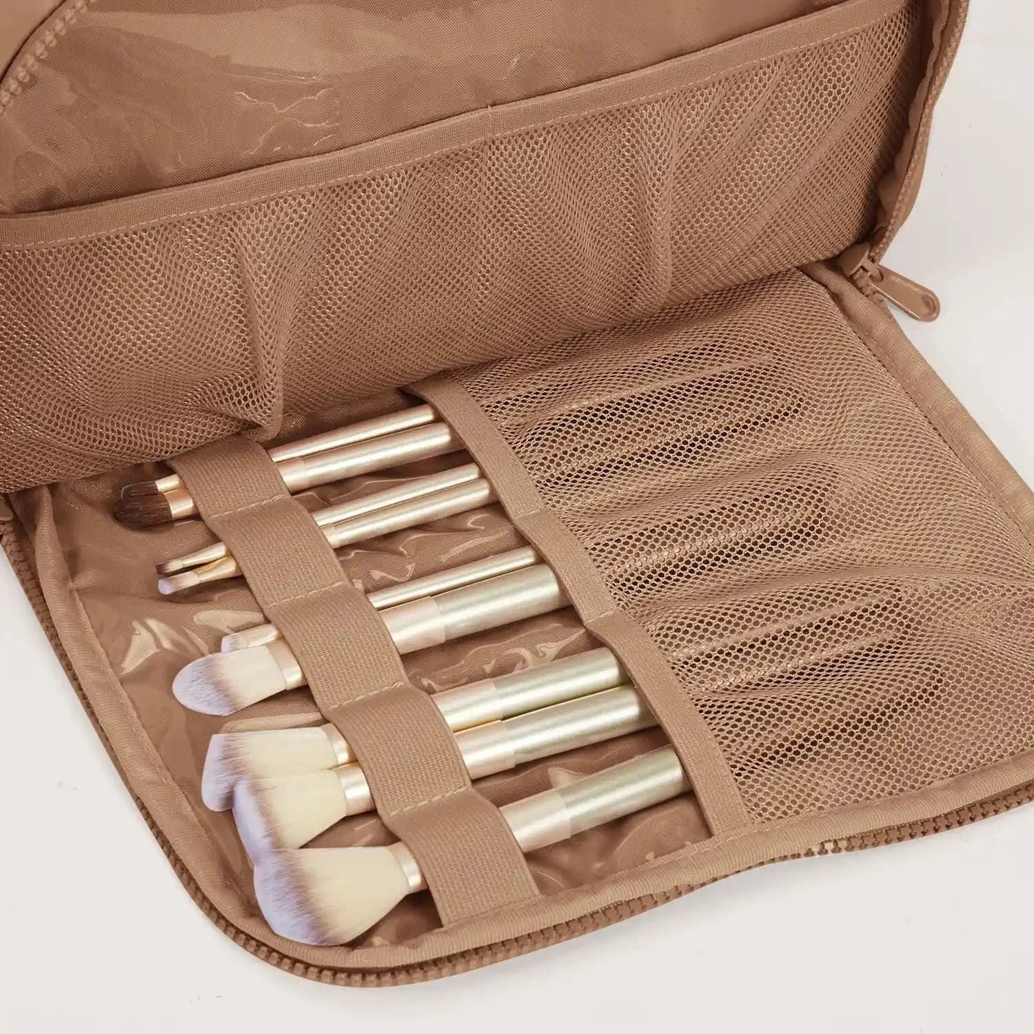 Bagsmart Crush Hanging Toiletry Bag (Brown)