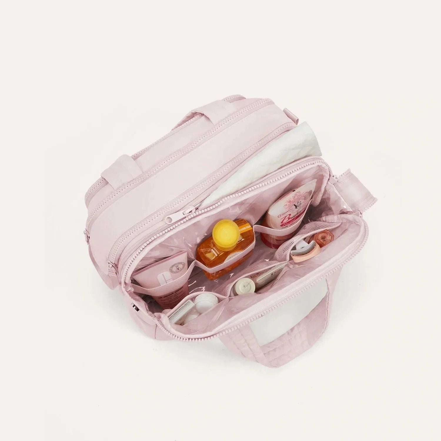 Bagsmart Crush Hanging Toiletry Bag (Pink)