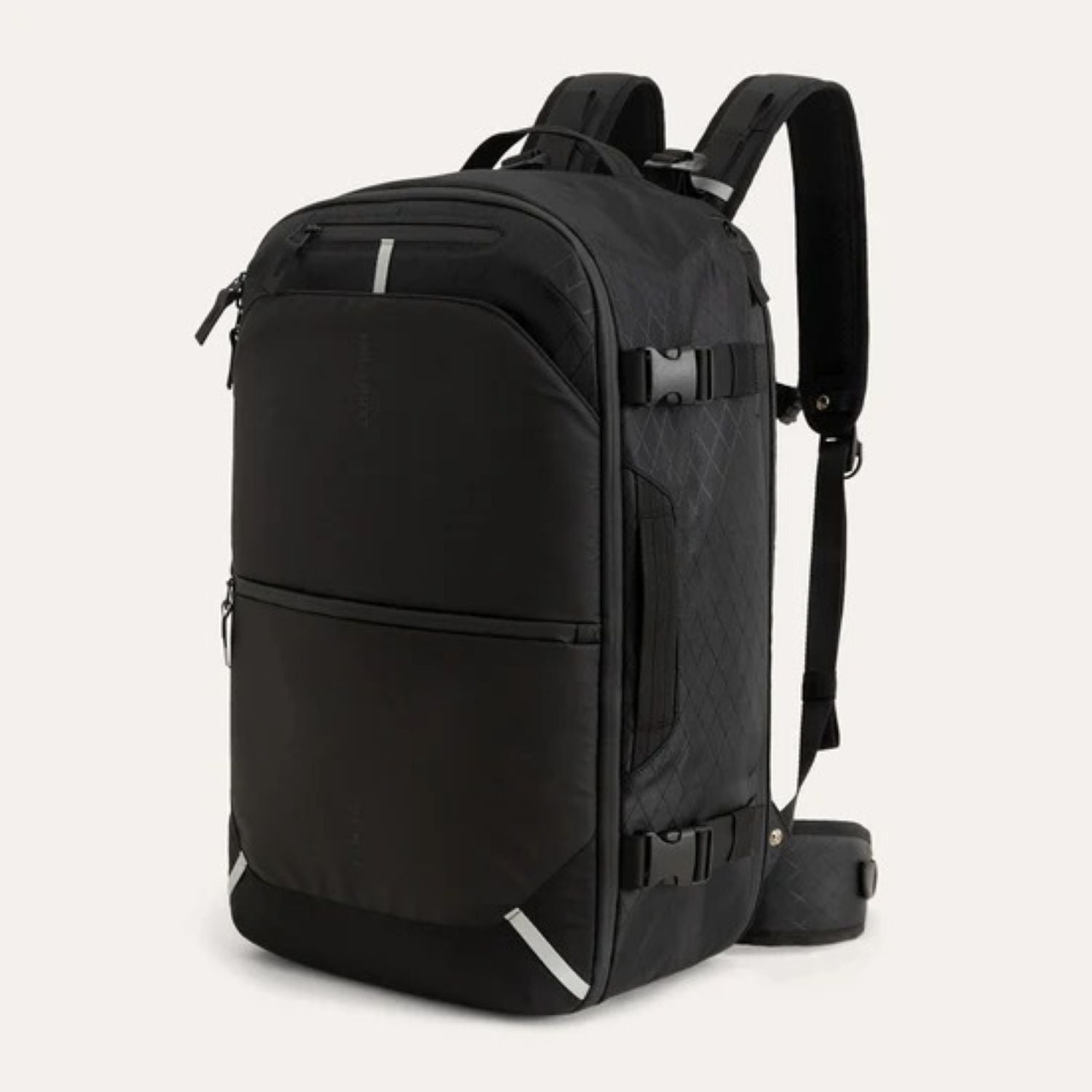 Bagsmart Dense Carry On Travel Backpack 40L (Black)