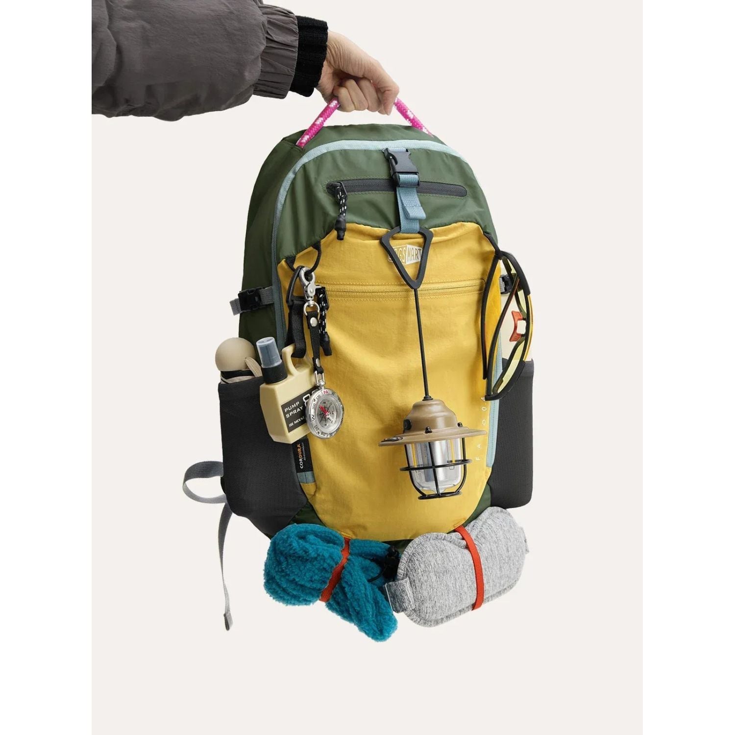 Bagsmart Faro 0.4 Outdoor Hiking Backpack 20L (Moss)