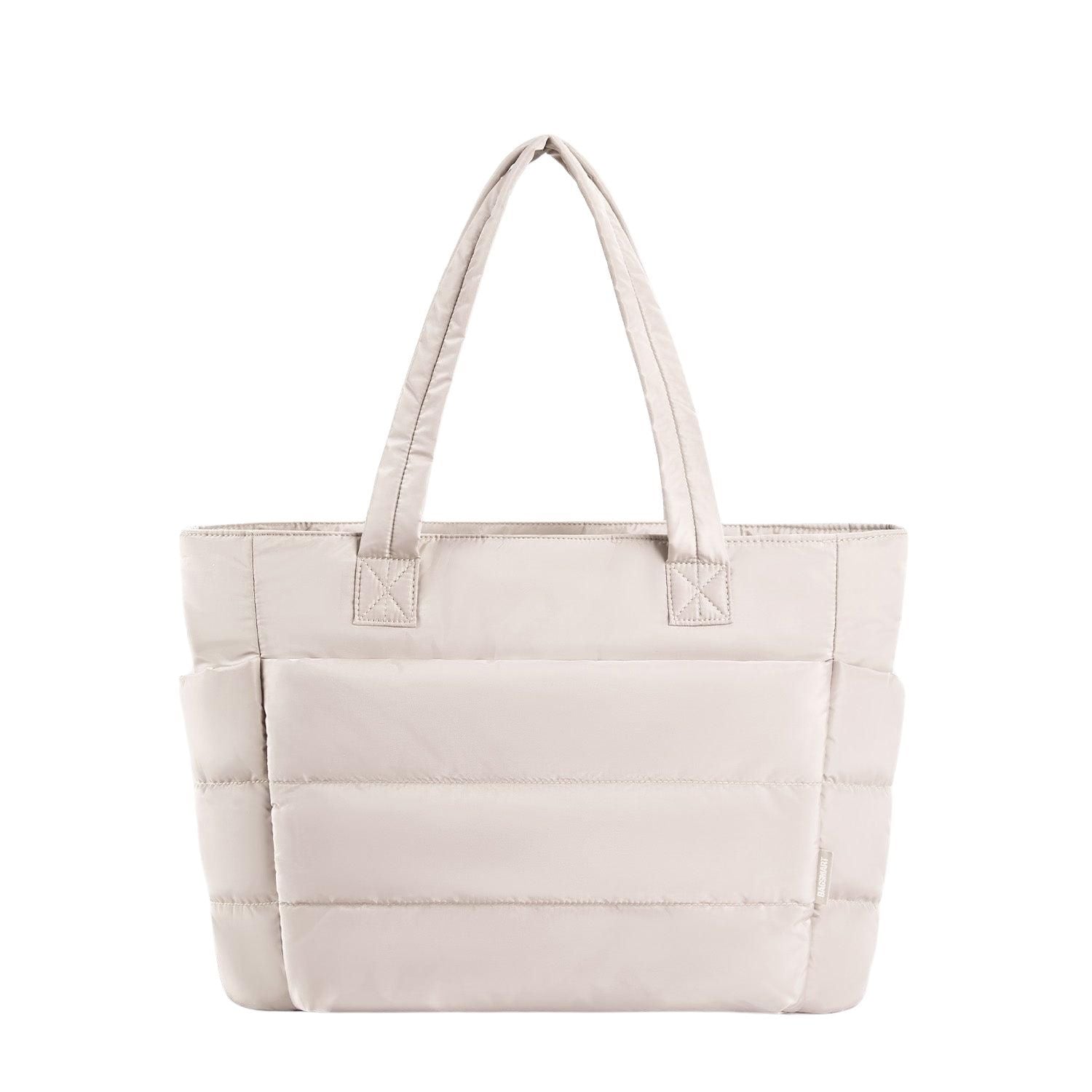 Bagsmart Zora Puffy Tote 20L (Beige)