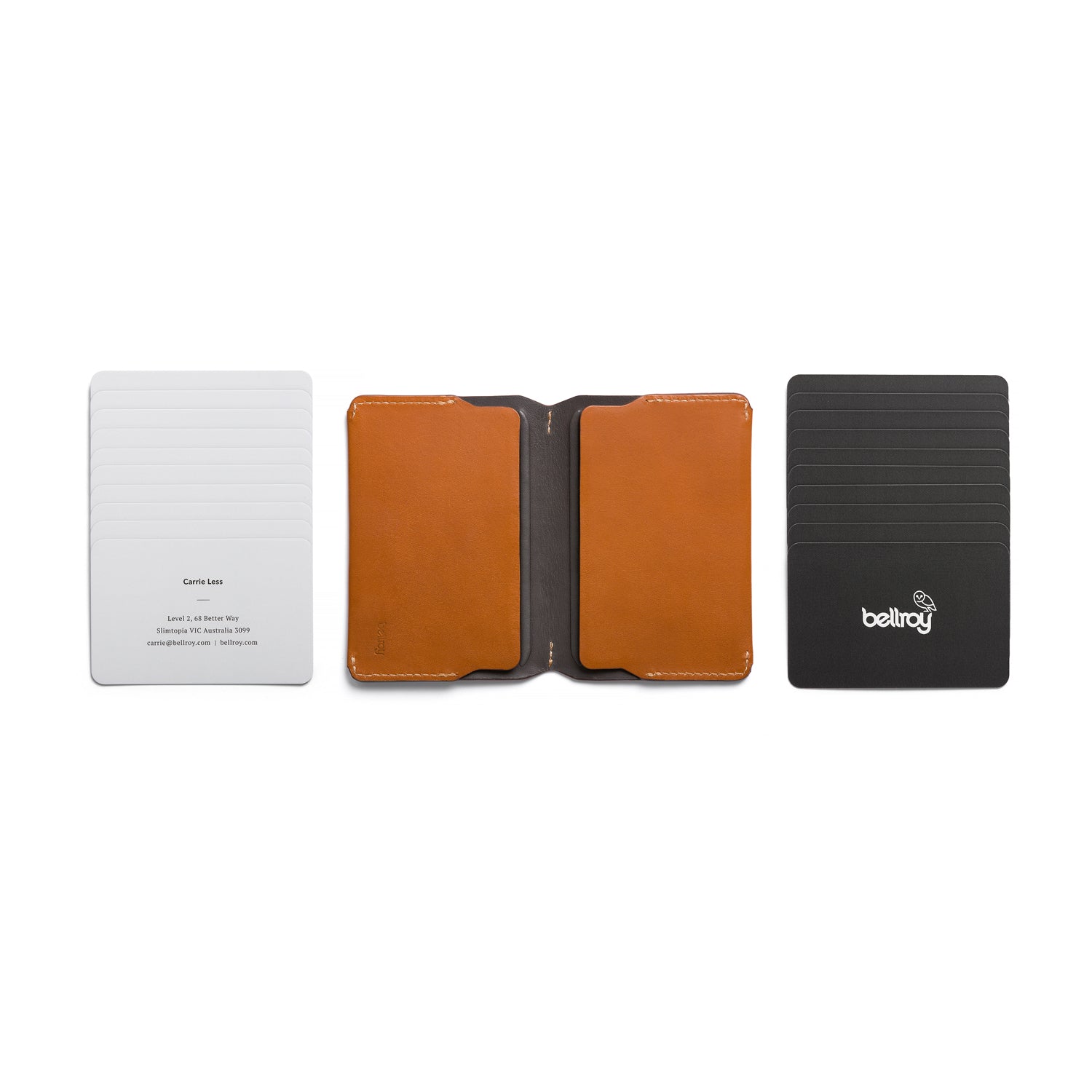 Bellroy Card Holder - Caramel