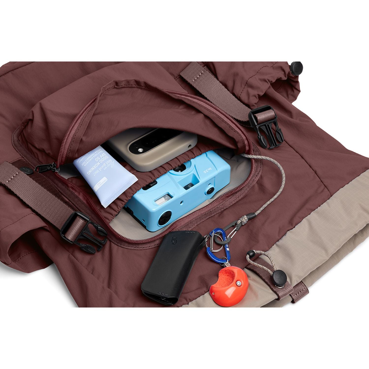 Bellroy Cinch Backpack - Burgundy