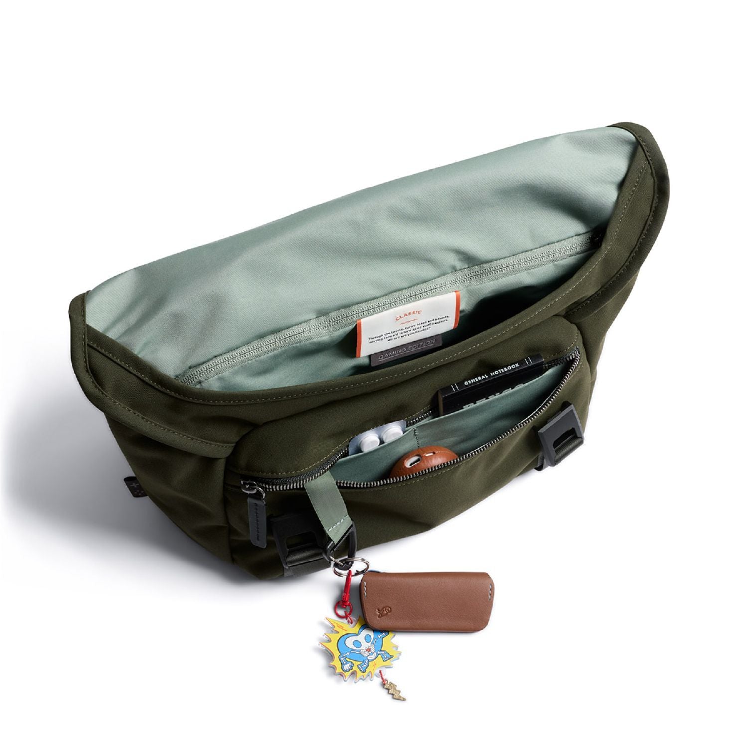 Bellroy Classic Messenger (Gaming Edition) - Olive
