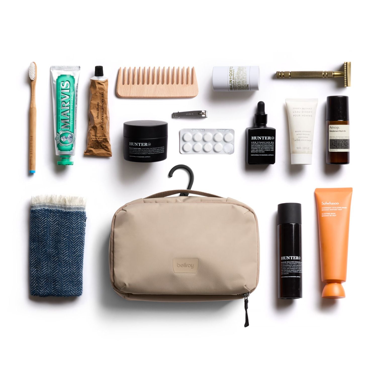Bellroy Hanging Toiletry Kit - Stone