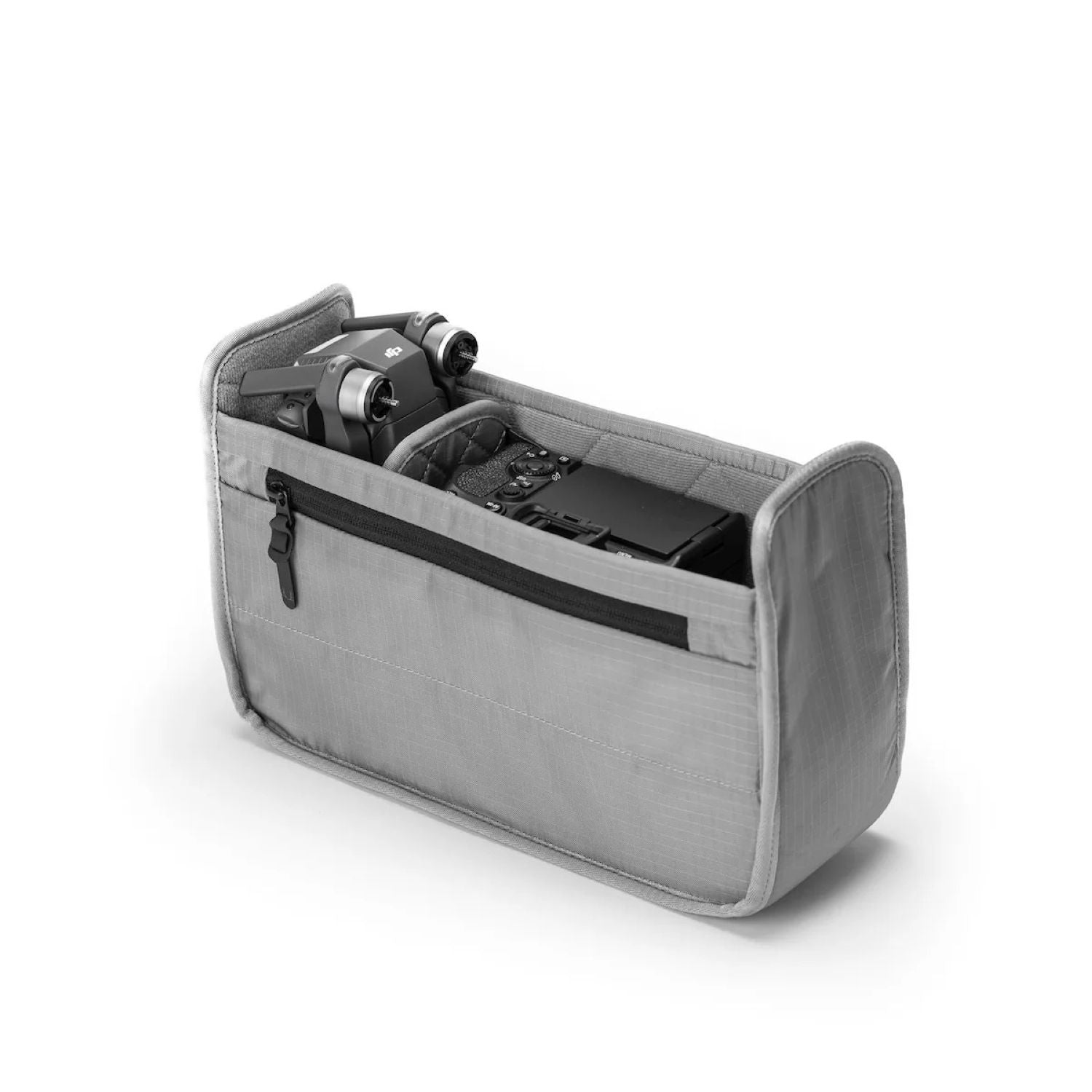 Black Ember Grip Sling 12 Camera Insert - Silver Matte