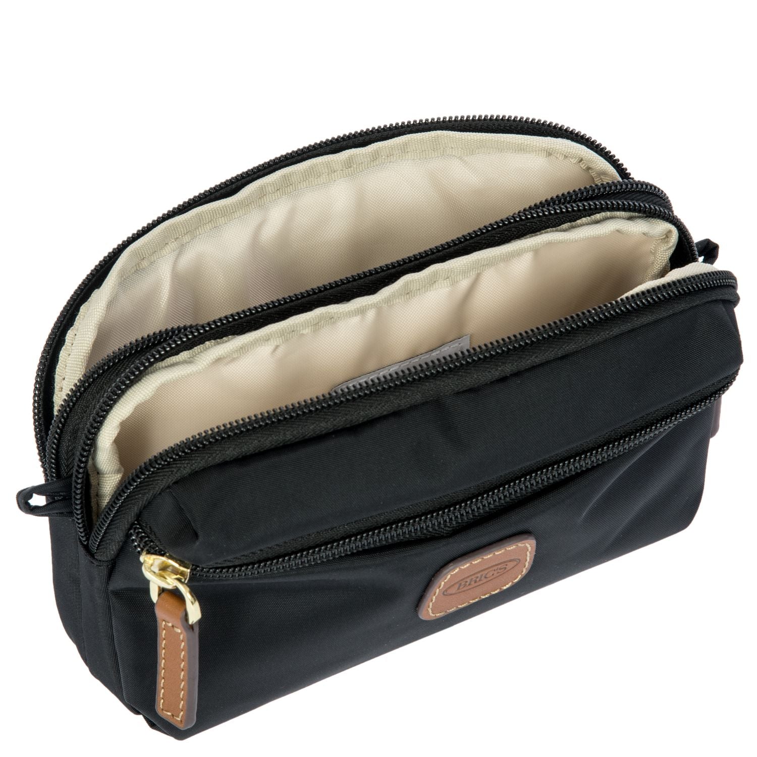 BRIC'S Small Travel Shoulder Bag (Black)