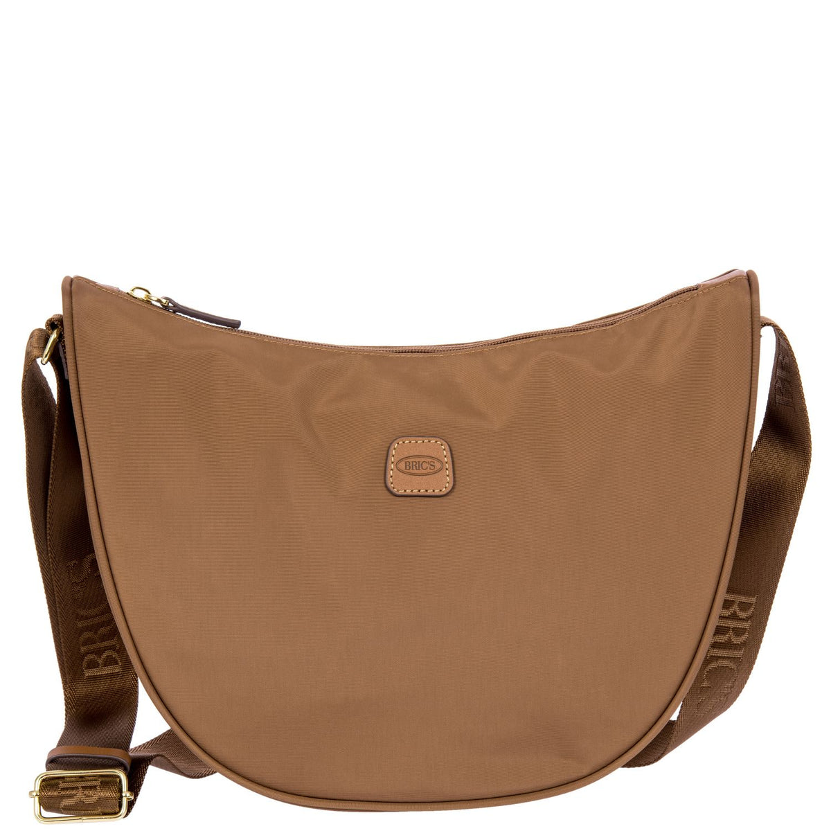 BRIC'S X-Bag Half Moon Bag-M (Brownie)