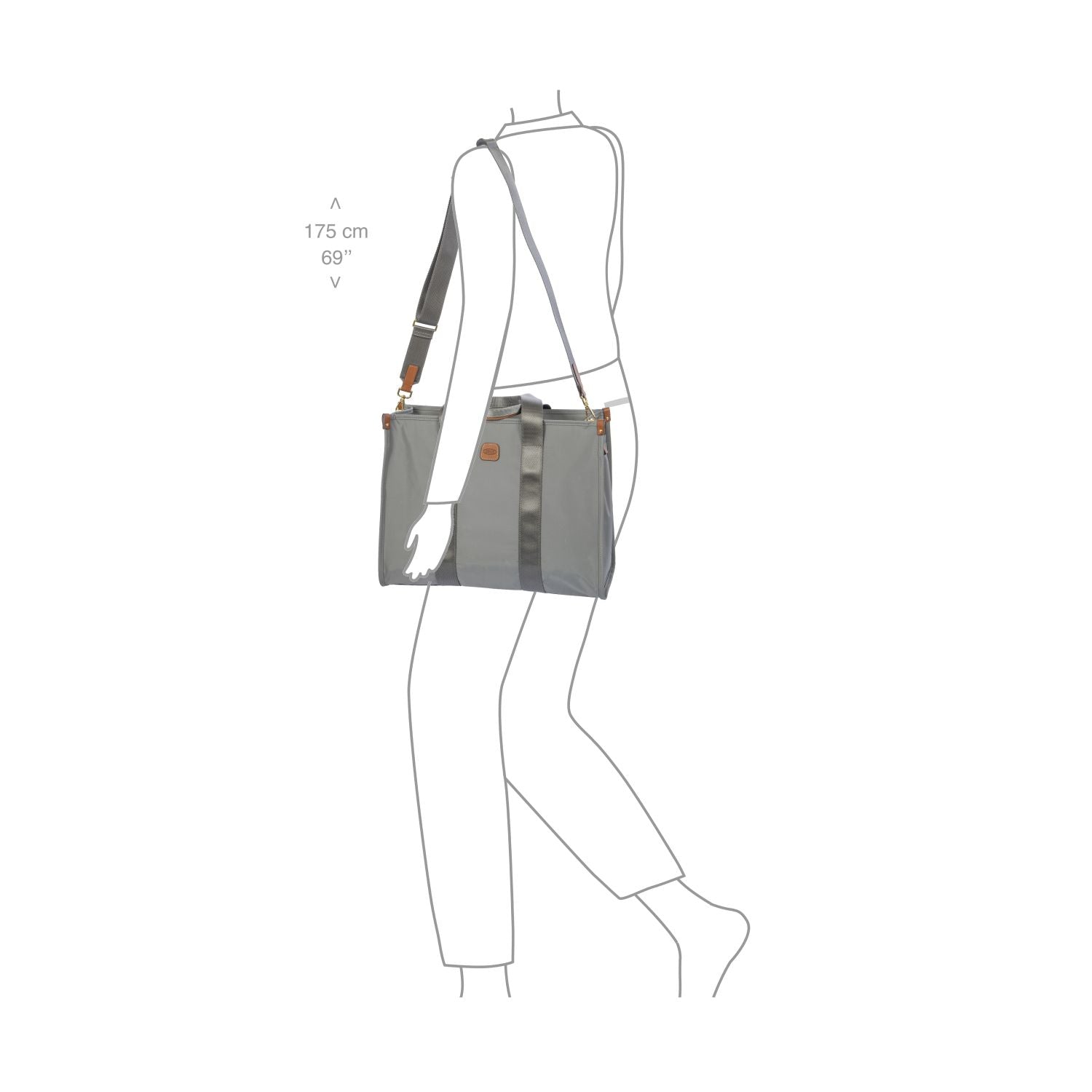 BRIC'S X Bag Opera Tote Bag M (Cloud)