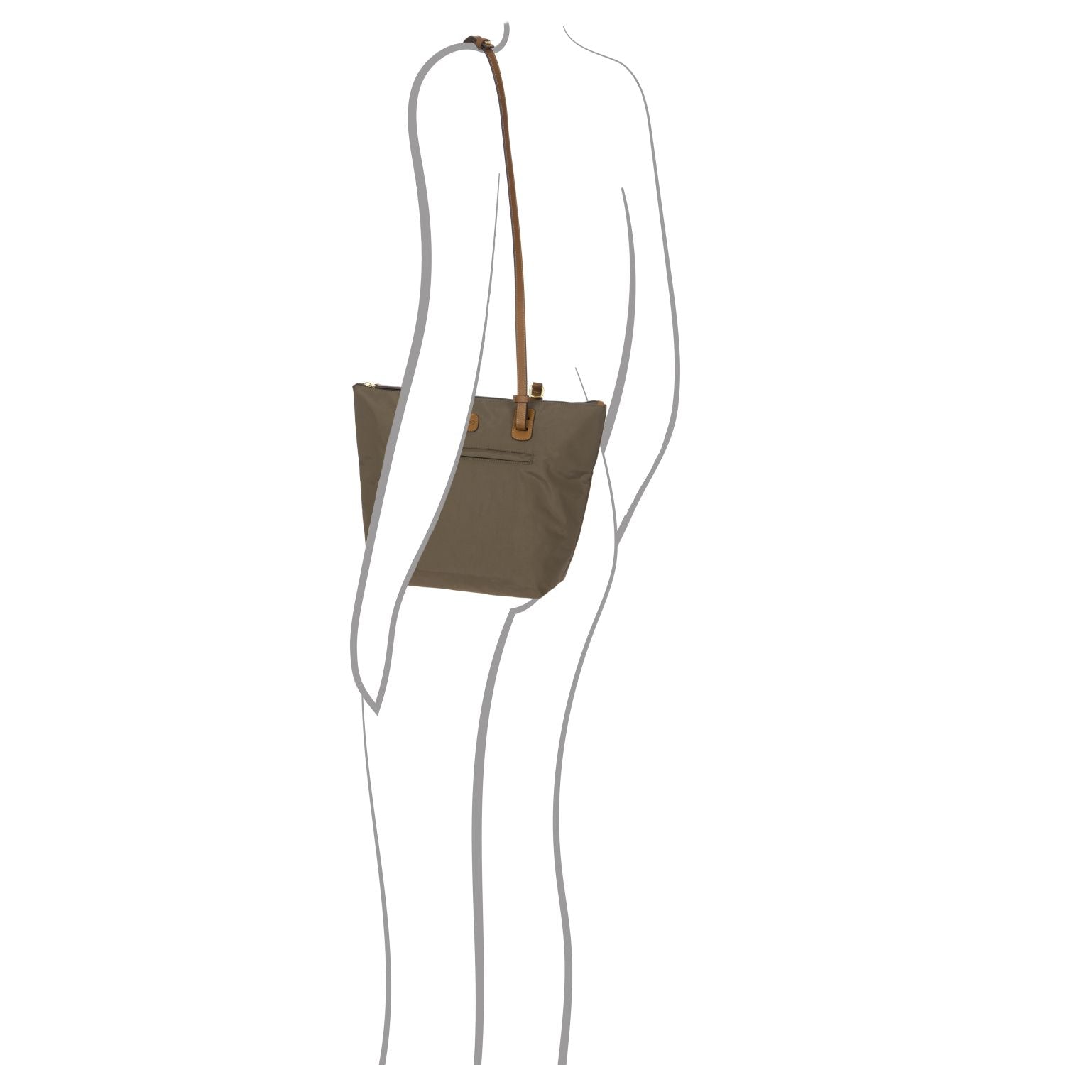 Bric's X-Bag Shoulder Bag-M (Nut)