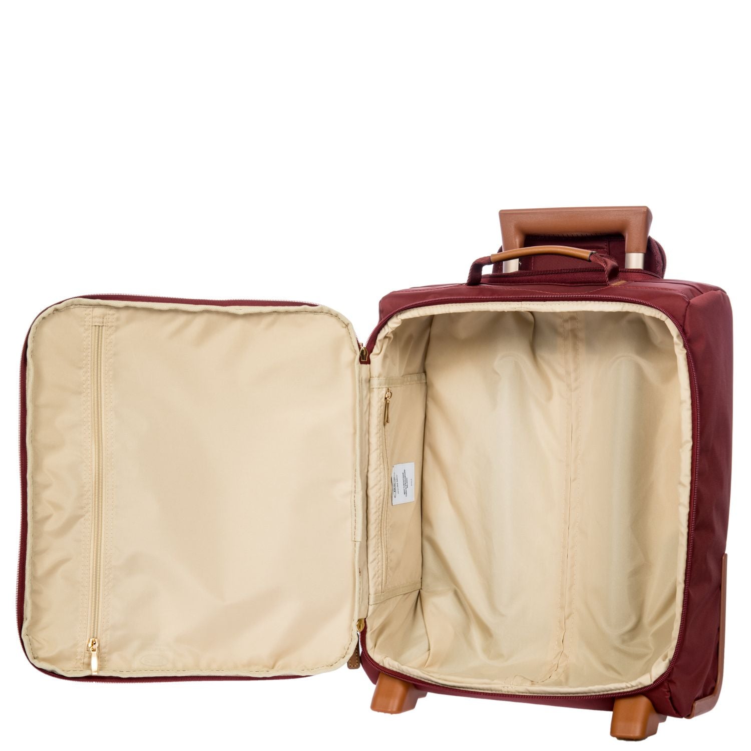 Bric's X-Travel 17.5" Underseat Trolley (Bordeaux)