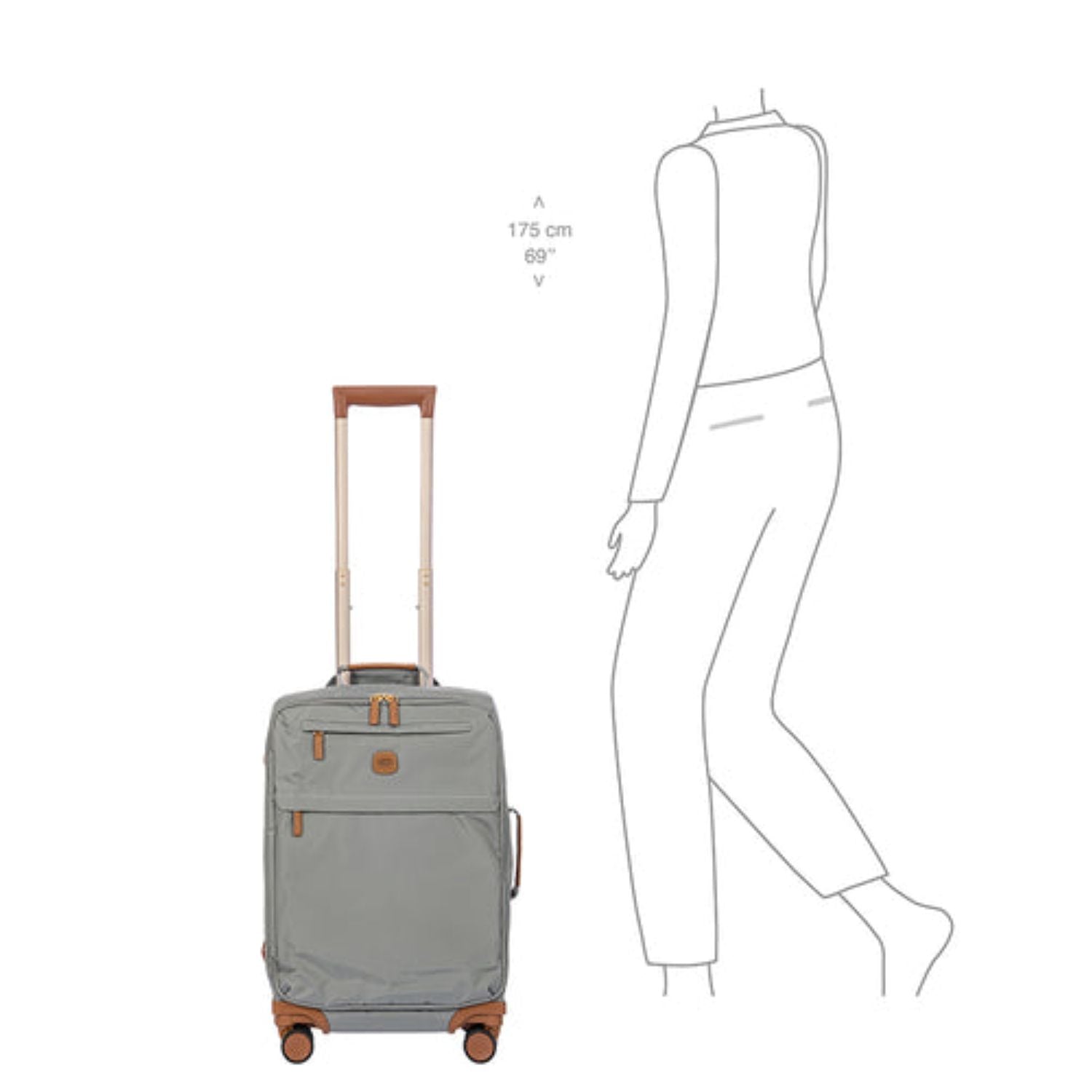 BRIC'S X-Travel 22" Spinner (Cloud)