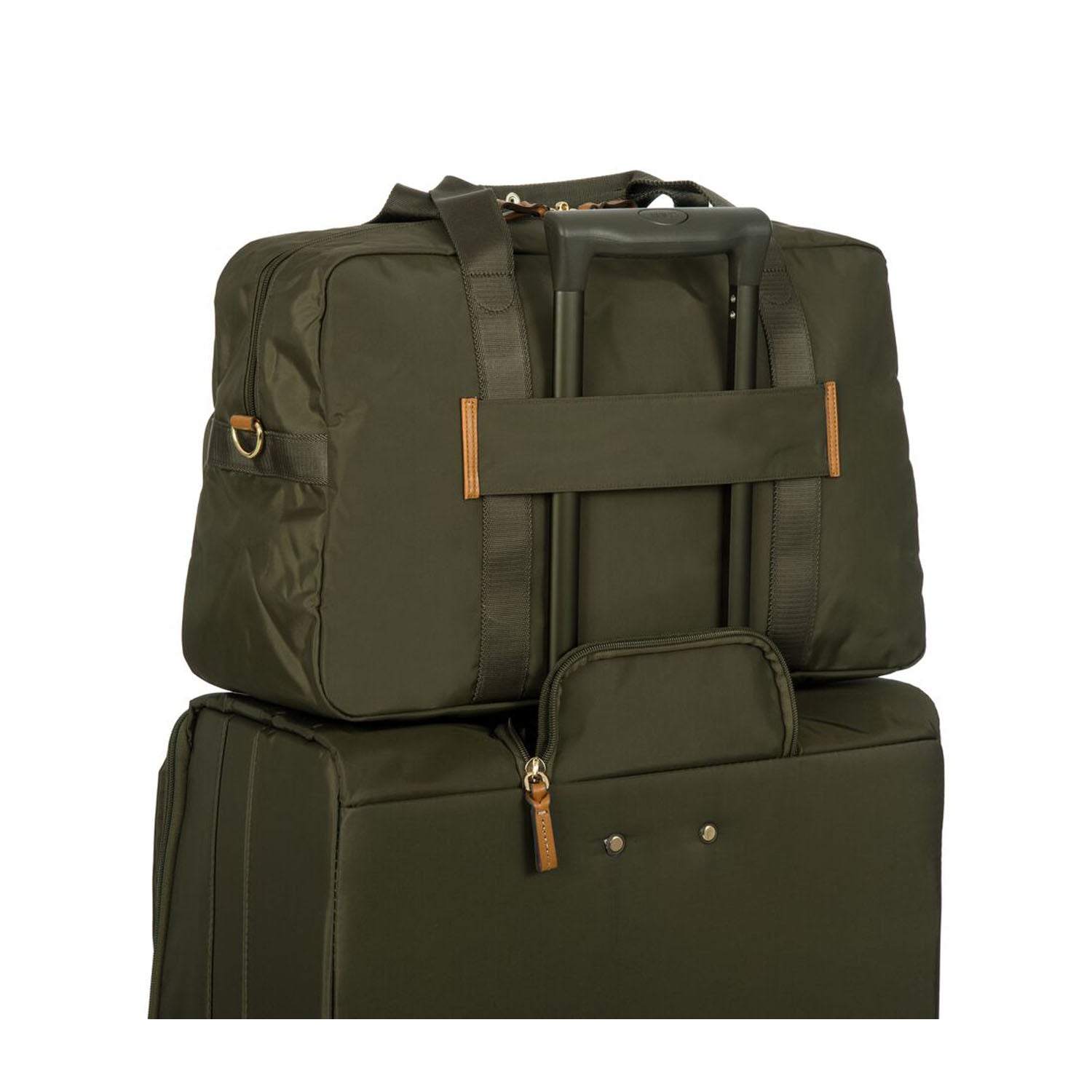 BRIC'S X-Travel Holdall Multipocket - Small (Olive)