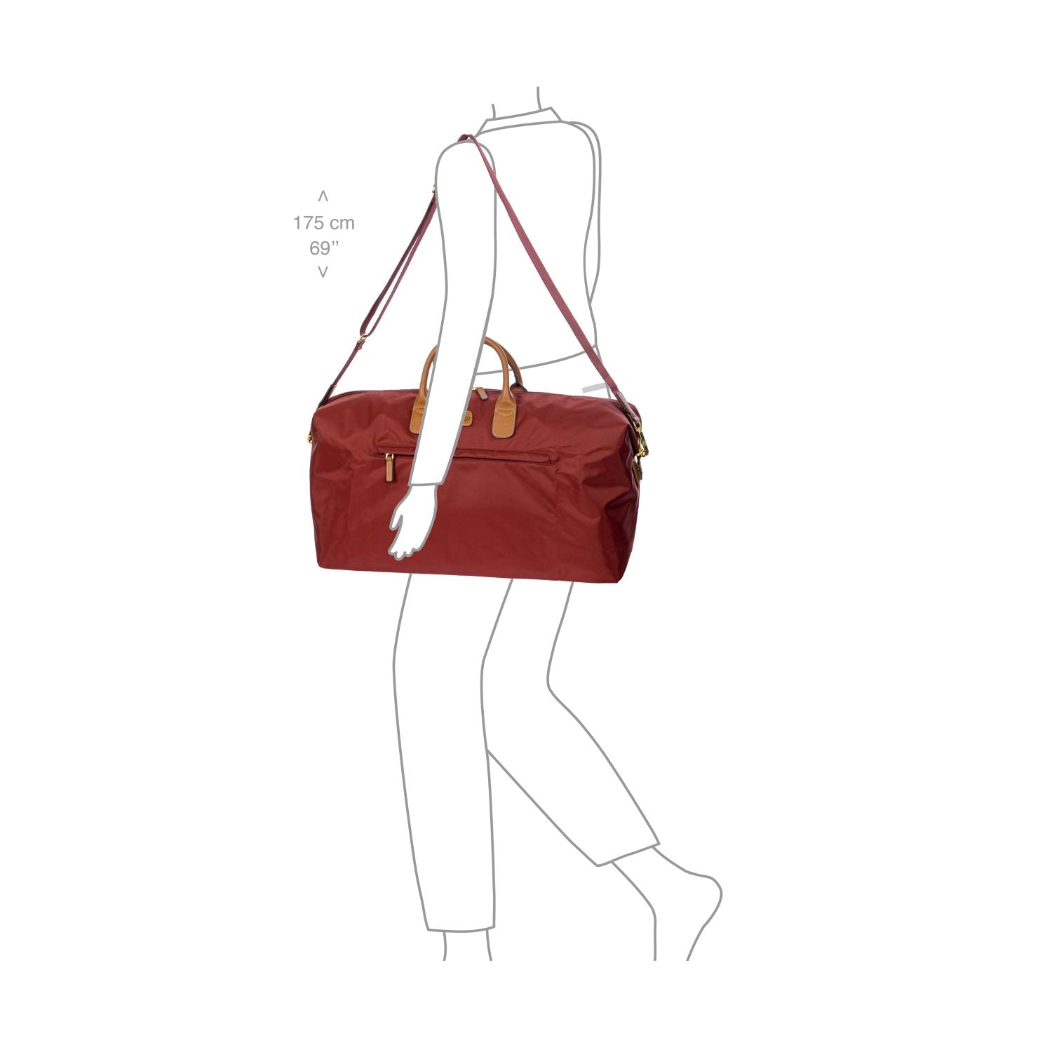 Bric's X-Travel Duffel (Bordeaux)