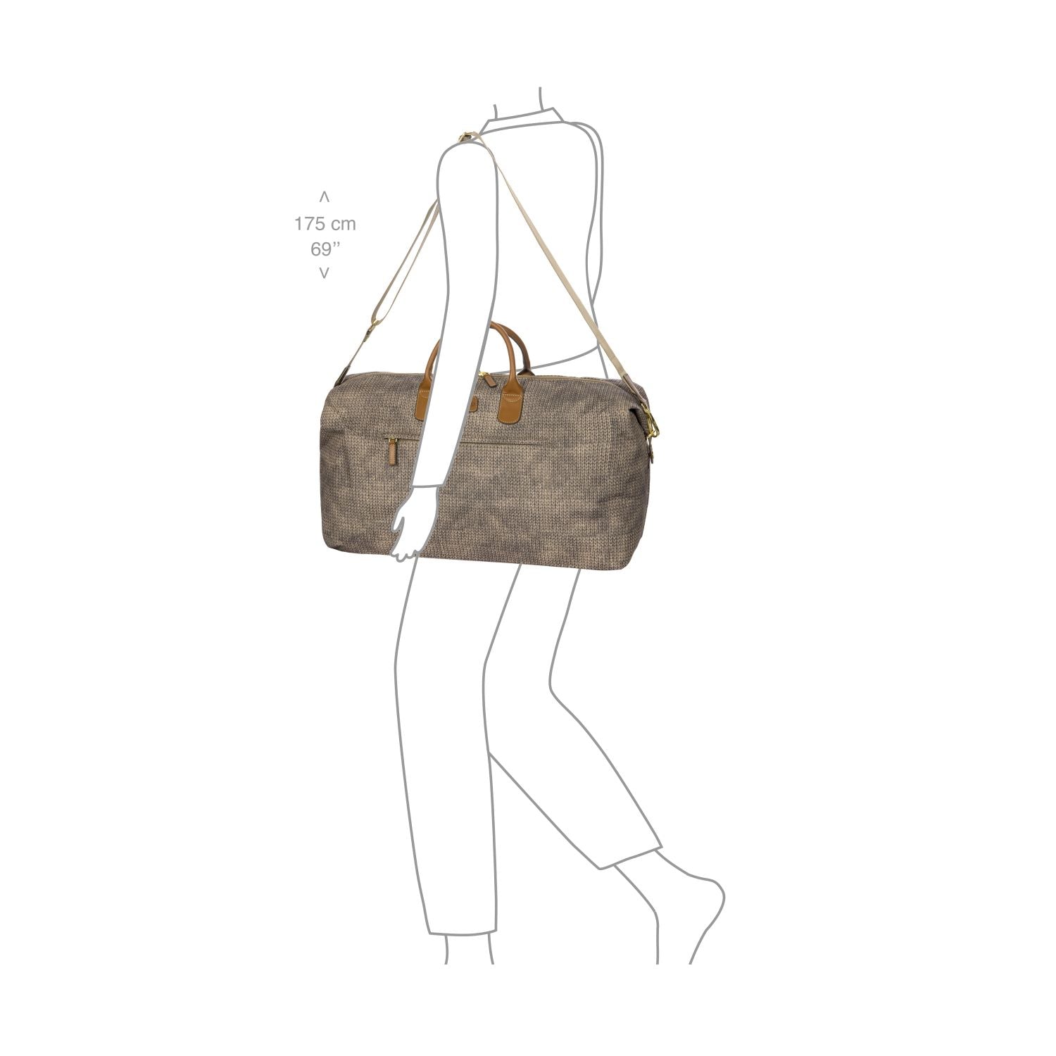 Bric's X-Travel Duffel (Wool Nut)