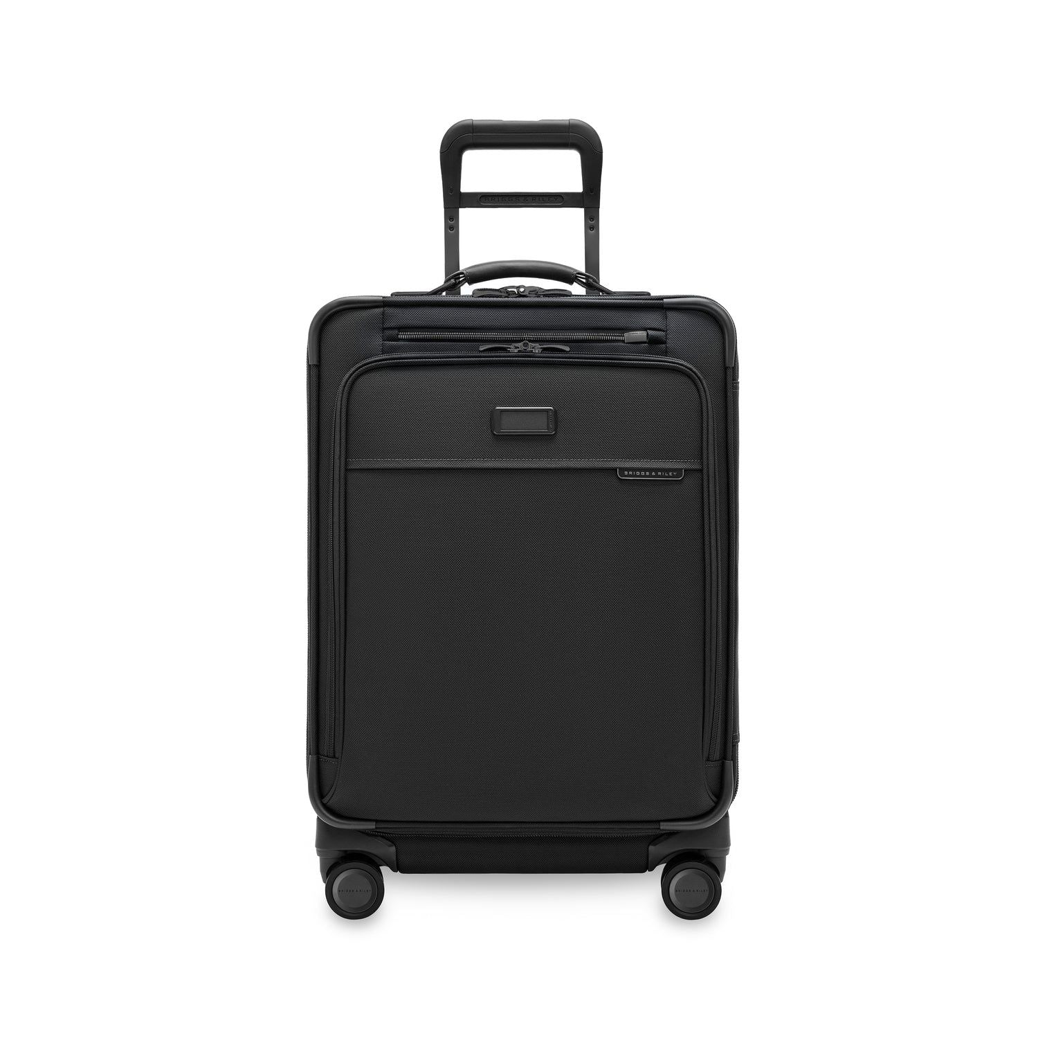 Briggs & Riley Baseline Compact Checked Expandable Spinner - Black