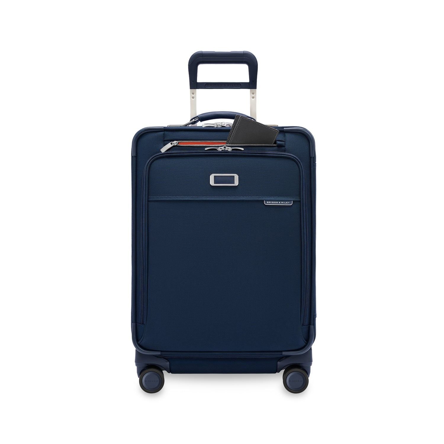 Briggs & Riley Baseline Compact Checked Expandable Spinner  - Navy