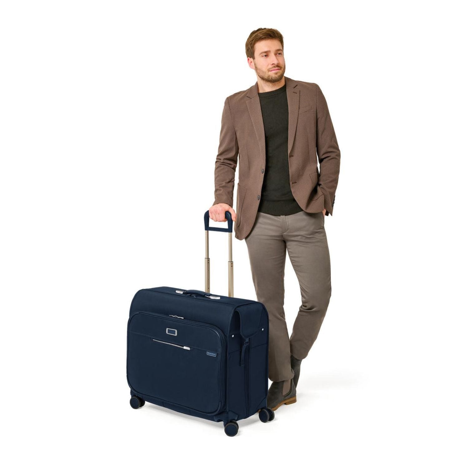 Briggs & Riley Baseline Deluxe Wardrobe Spinner - Navy