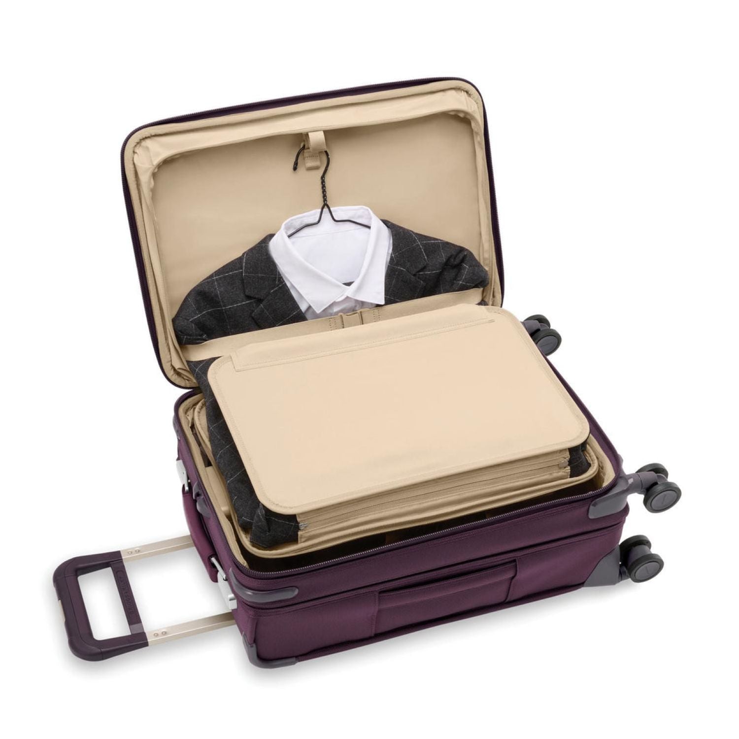 Briggs & Riley Baseline Essential Carry-On Spinner - Plum