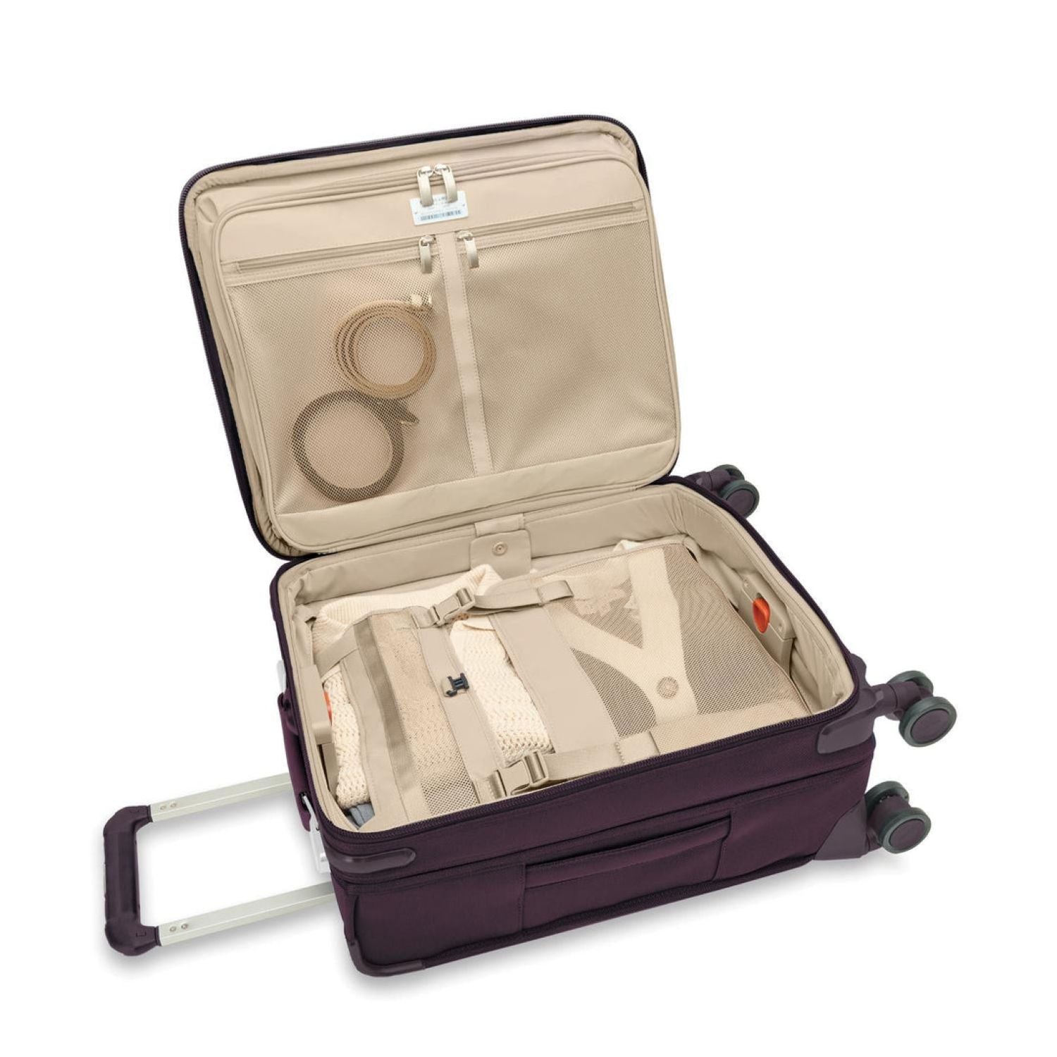 Briggs & Riley Baseline Global Carry-On Spinner - Plum