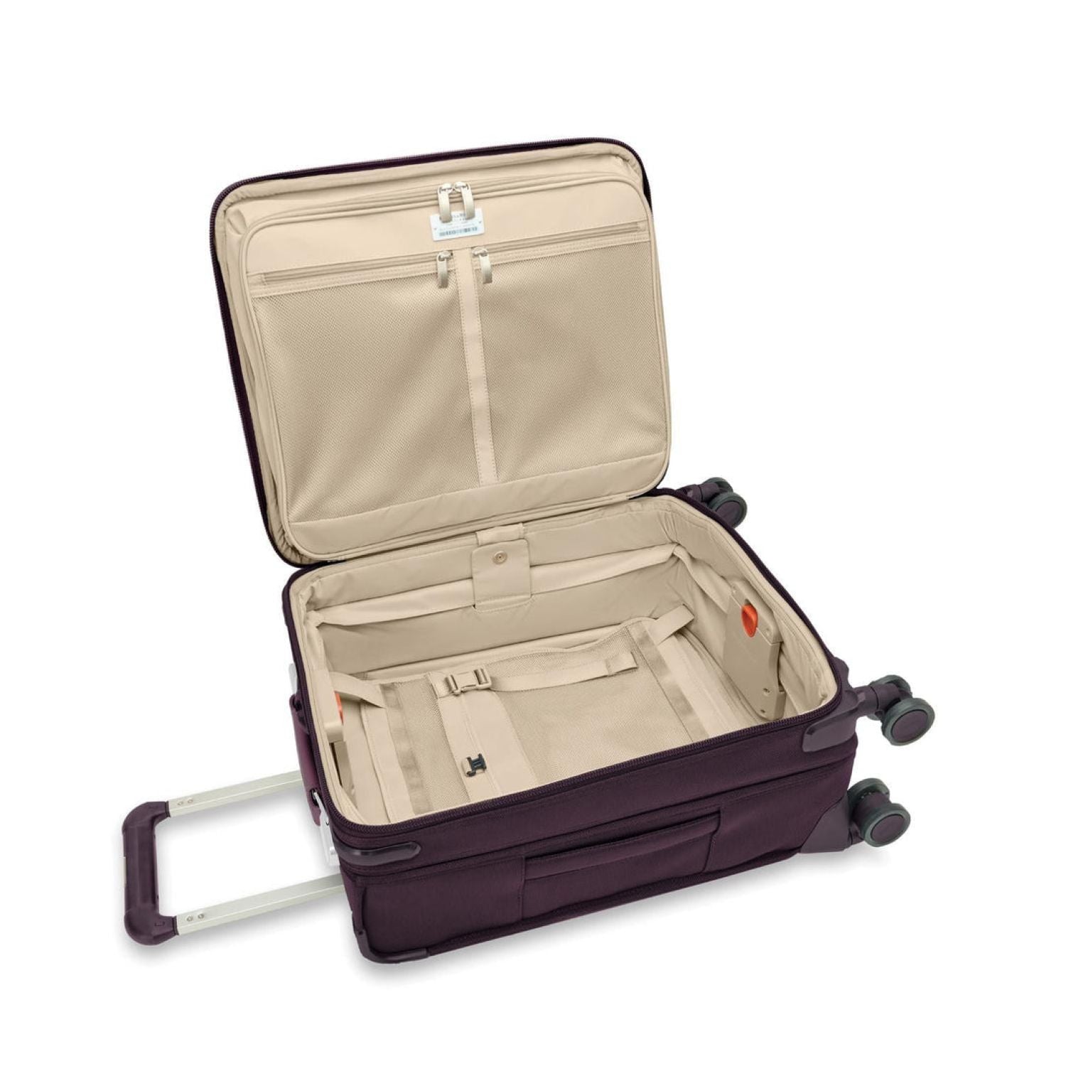 Briggs & Riley Baseline Global Carry-On Spinner - Plum